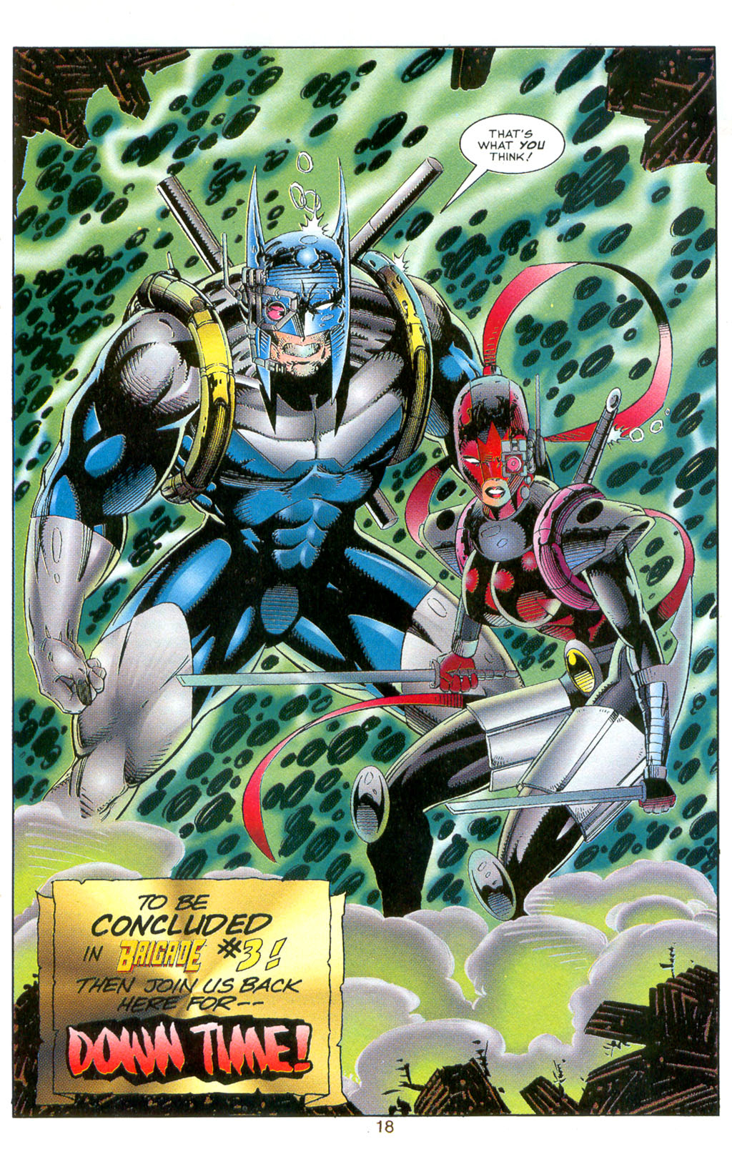 Read online Bloodstrike (1993) comic -  Issue #3 - 18