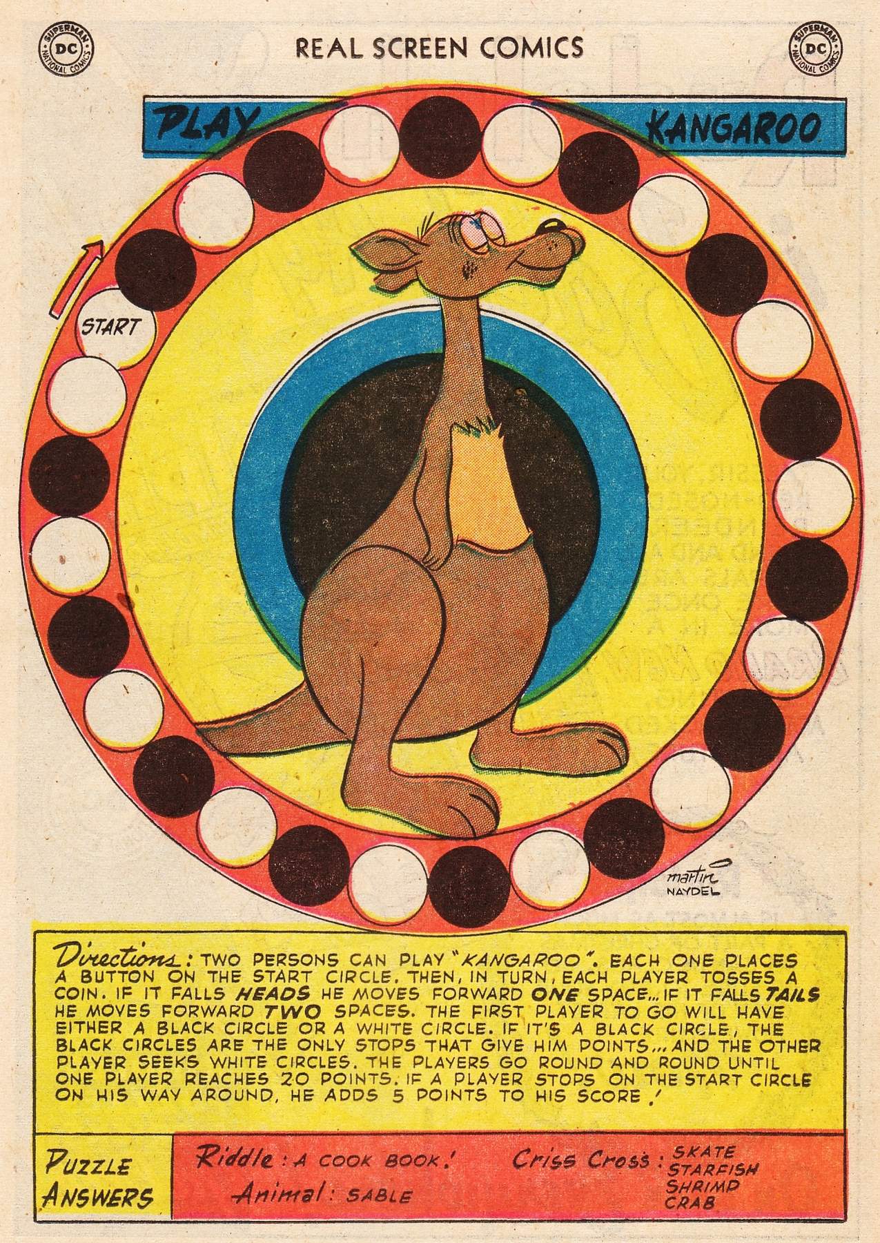 Read online Real Screen Comics comic -  Issue #57 - 19