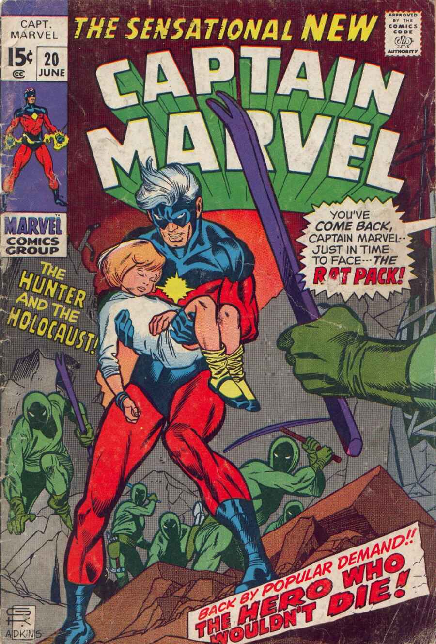Captain Marvel (1968) Issue #20 #20 - English 1