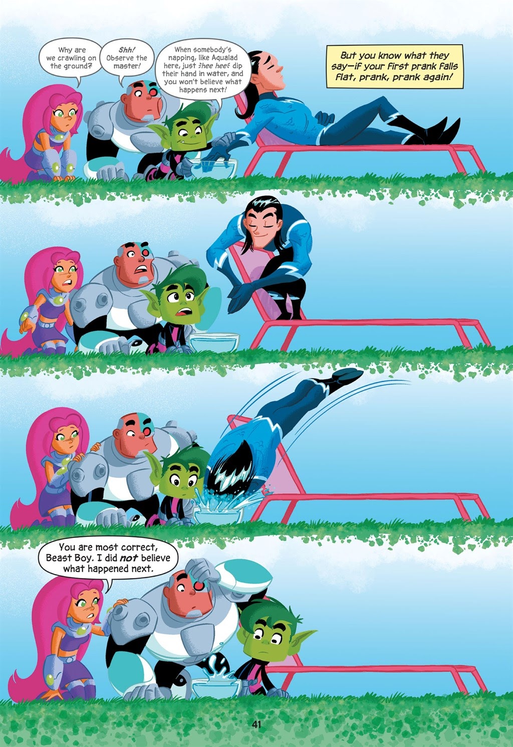 Read online Teen Titans Go! To Camp comic -  Issue # _TPB - 39