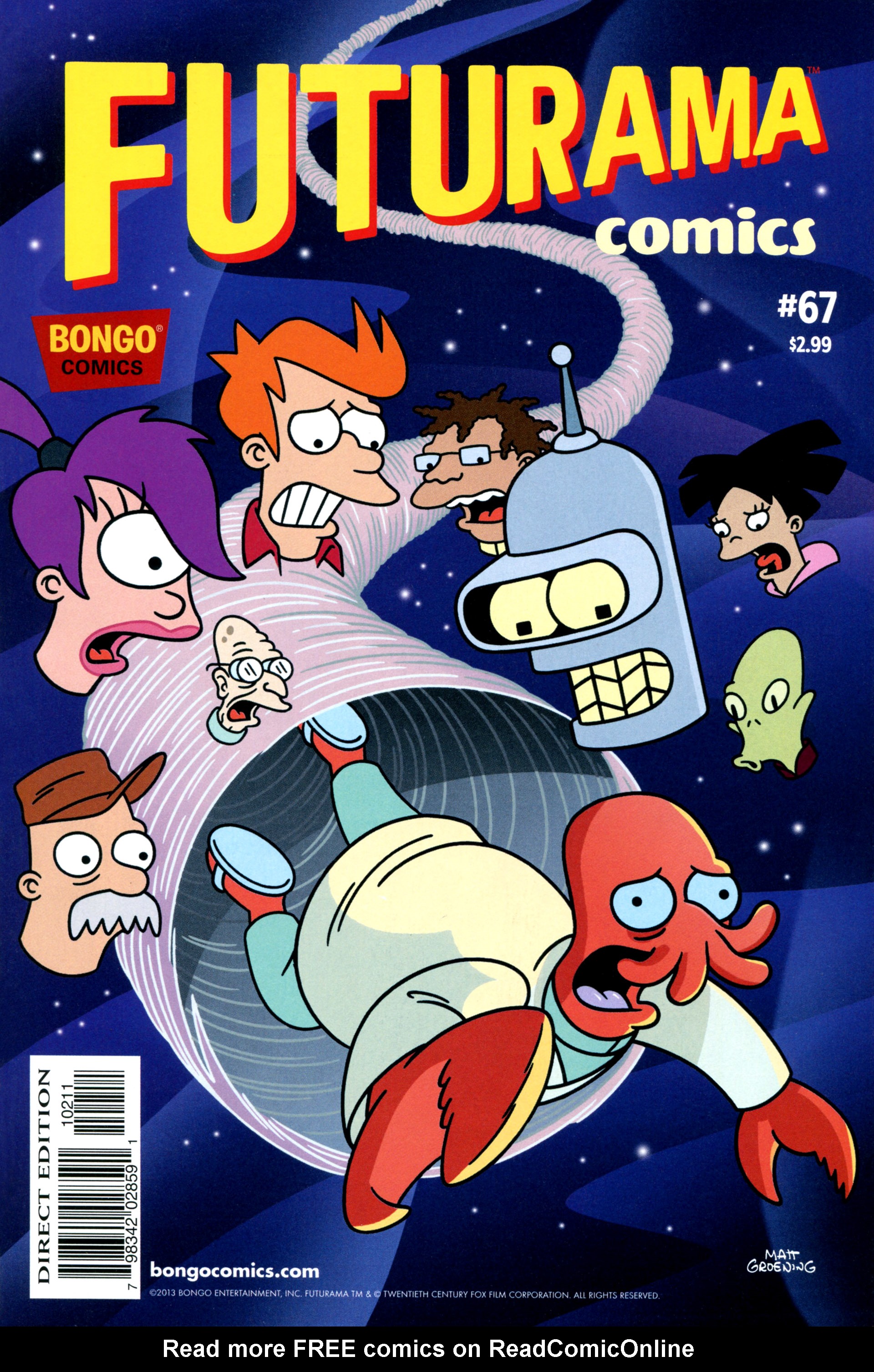 Read online Futurama Comics comic -  Issue #67 - 1