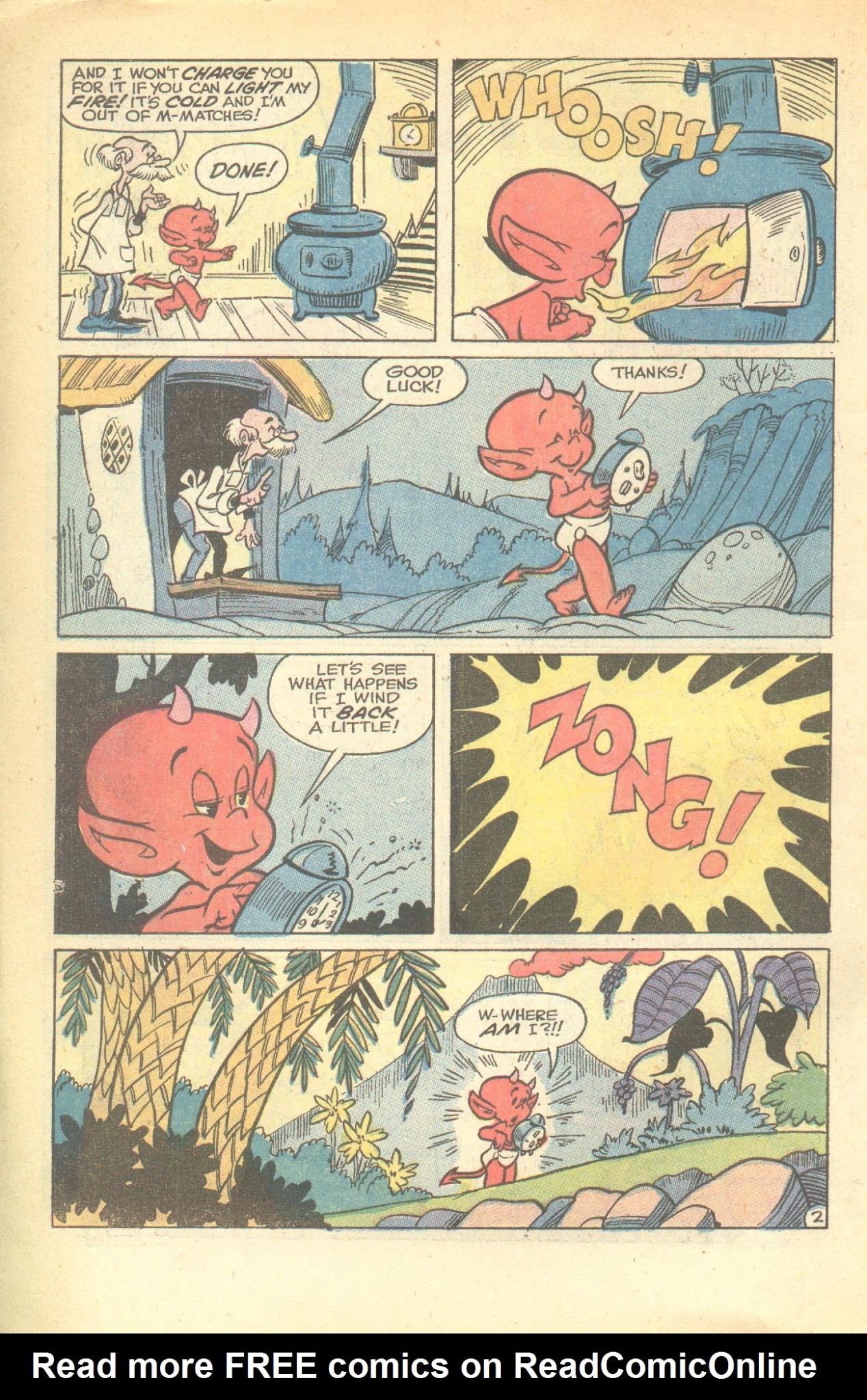 Read online Hot Stuff, the Little Devil comic -  Issue #108 - 6