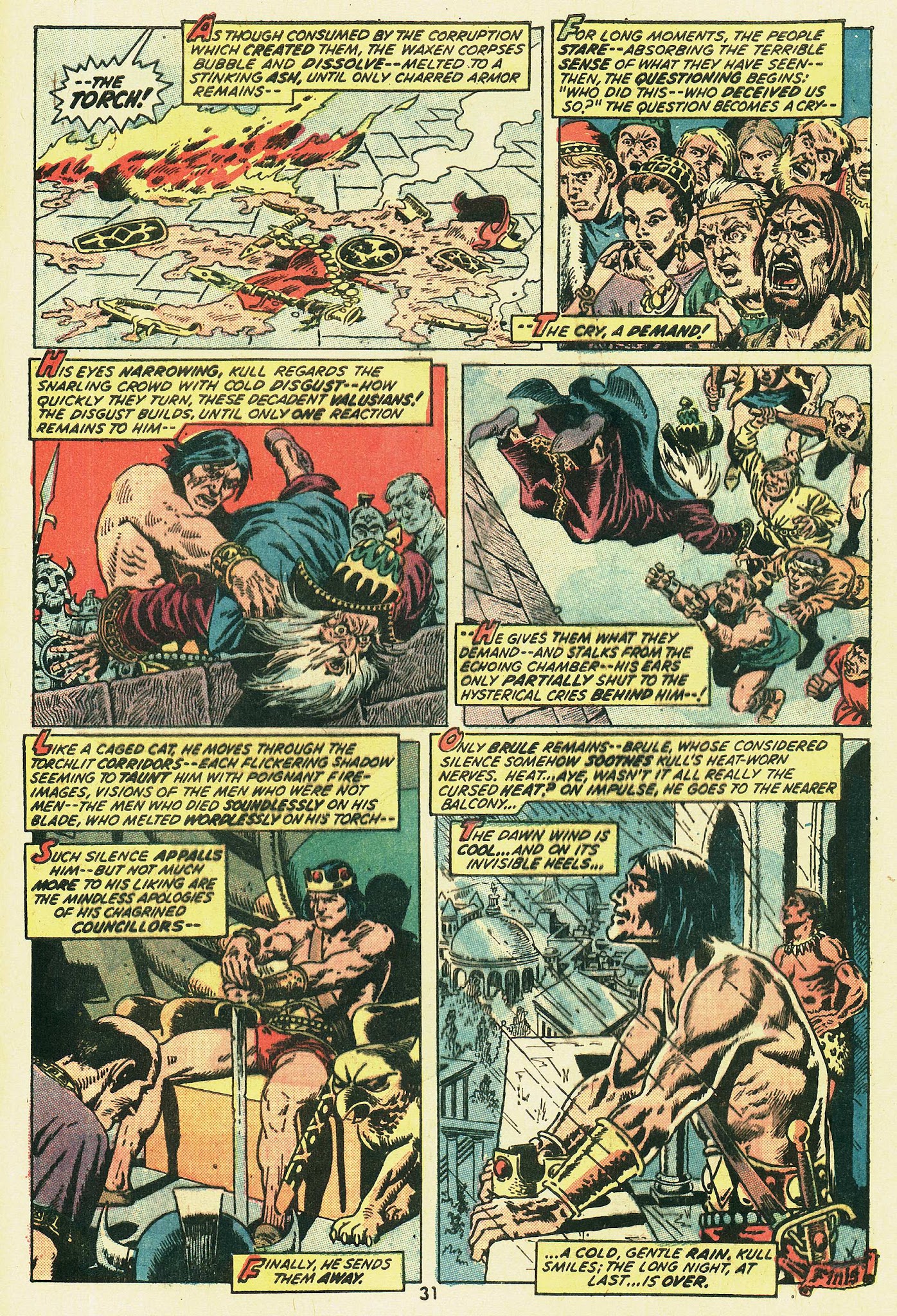 Read online Kull, the Conqueror (1971) comic -  Issue #4 - 21