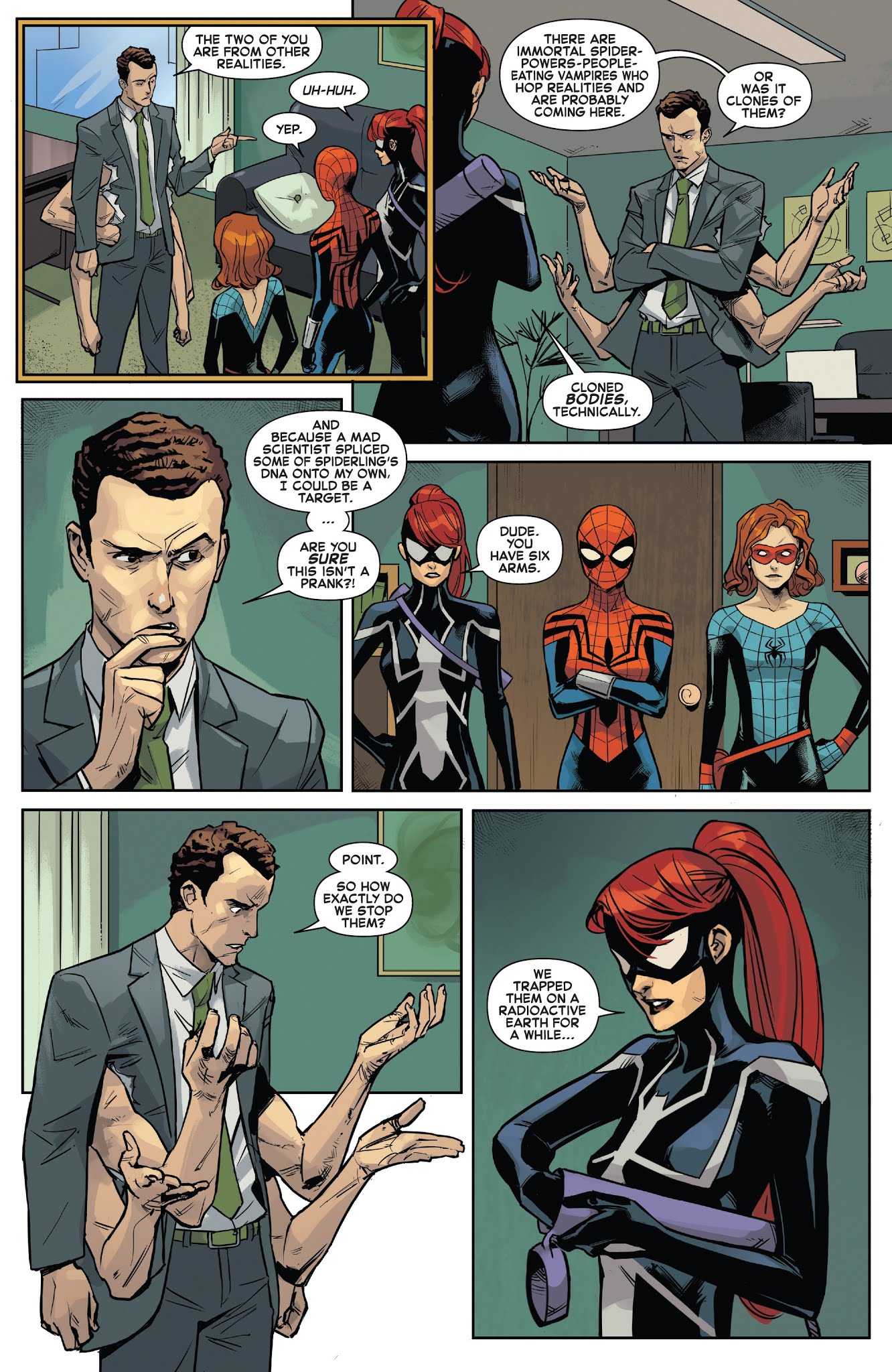 Read online Spider-Girls comic -  Issue #2 - 12