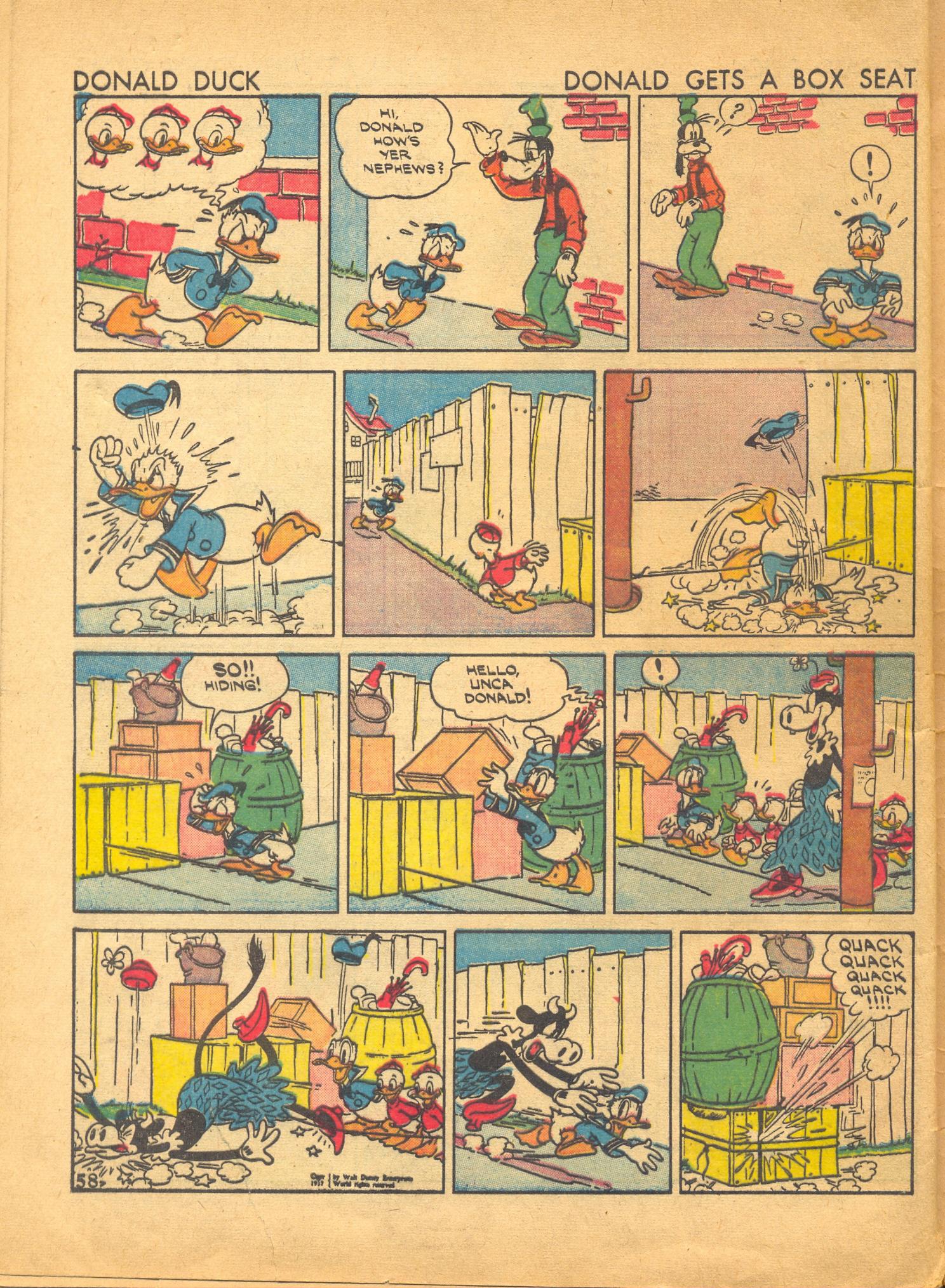 Read online Walt Disney's Comics and Stories comic -  Issue #6 - 60