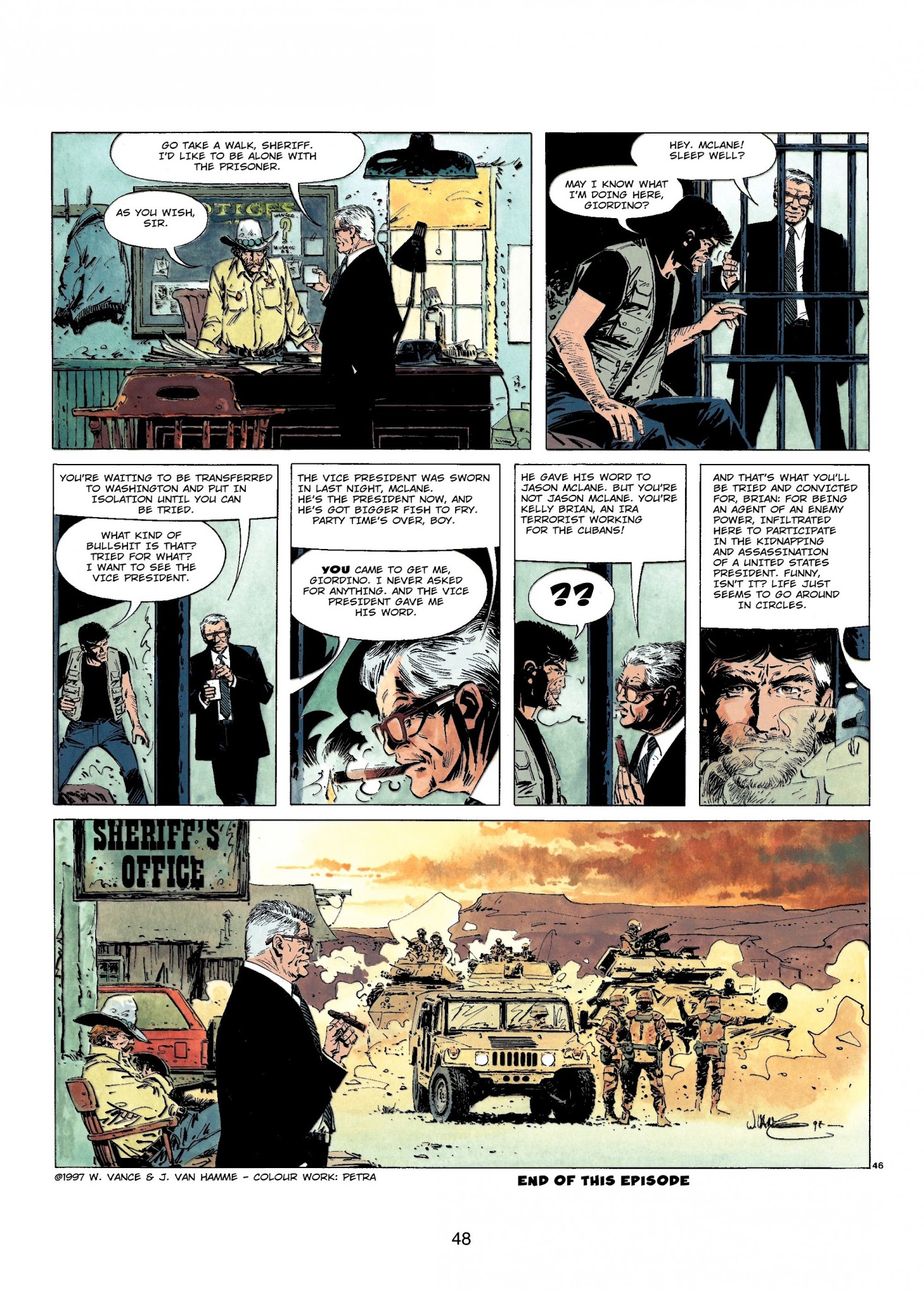 Read online XIII comic -  Issue #12 - 48