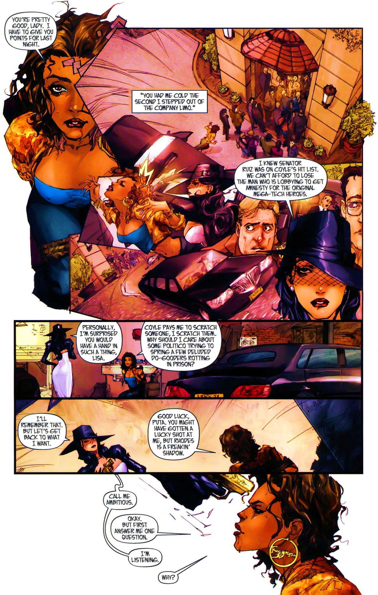 Read online Madame Mirage comic -  Issue #3 - 7