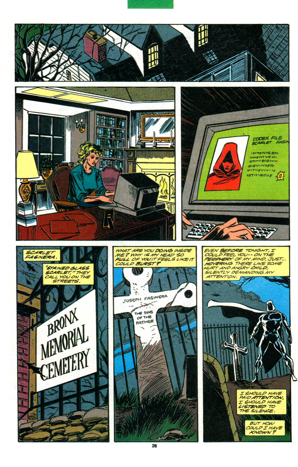 Read online Marc Spector: Moon Knight comic -  Issue #26 - 20