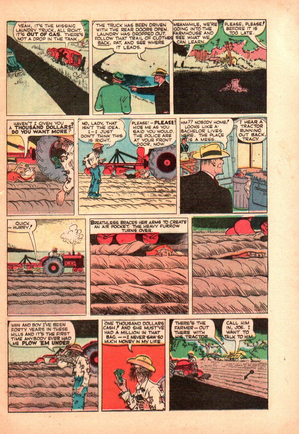 Read online Dick Tracy comic -  Issue #36 - 13