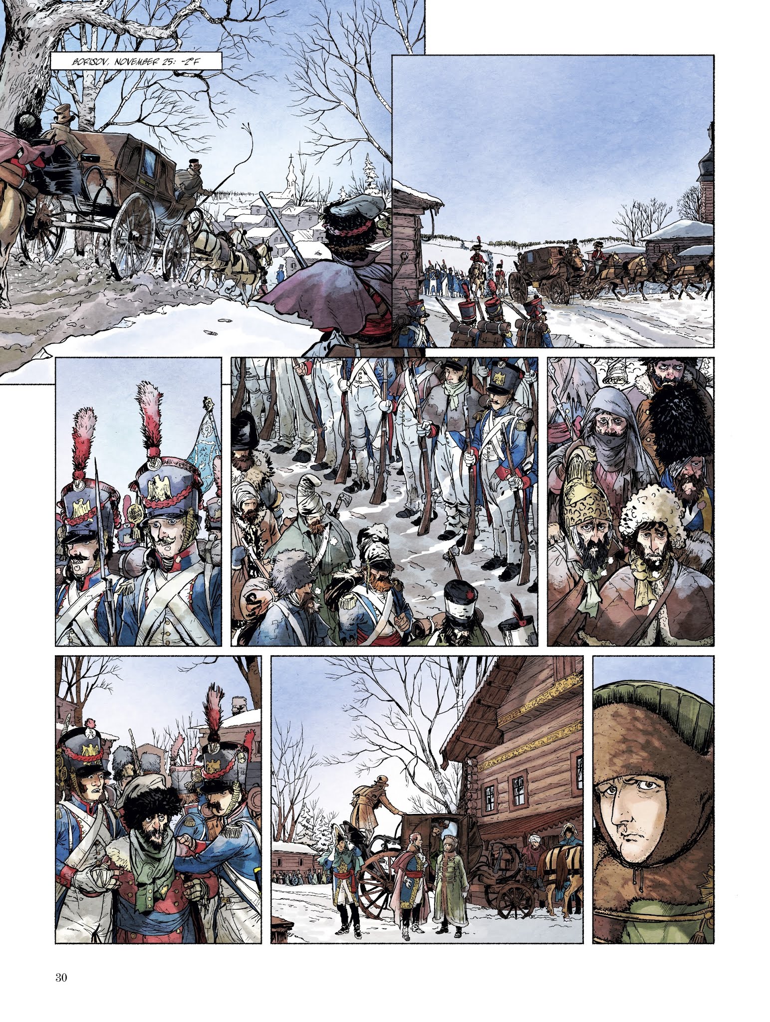 Read online Berezina comic -  Issue #3 - 32