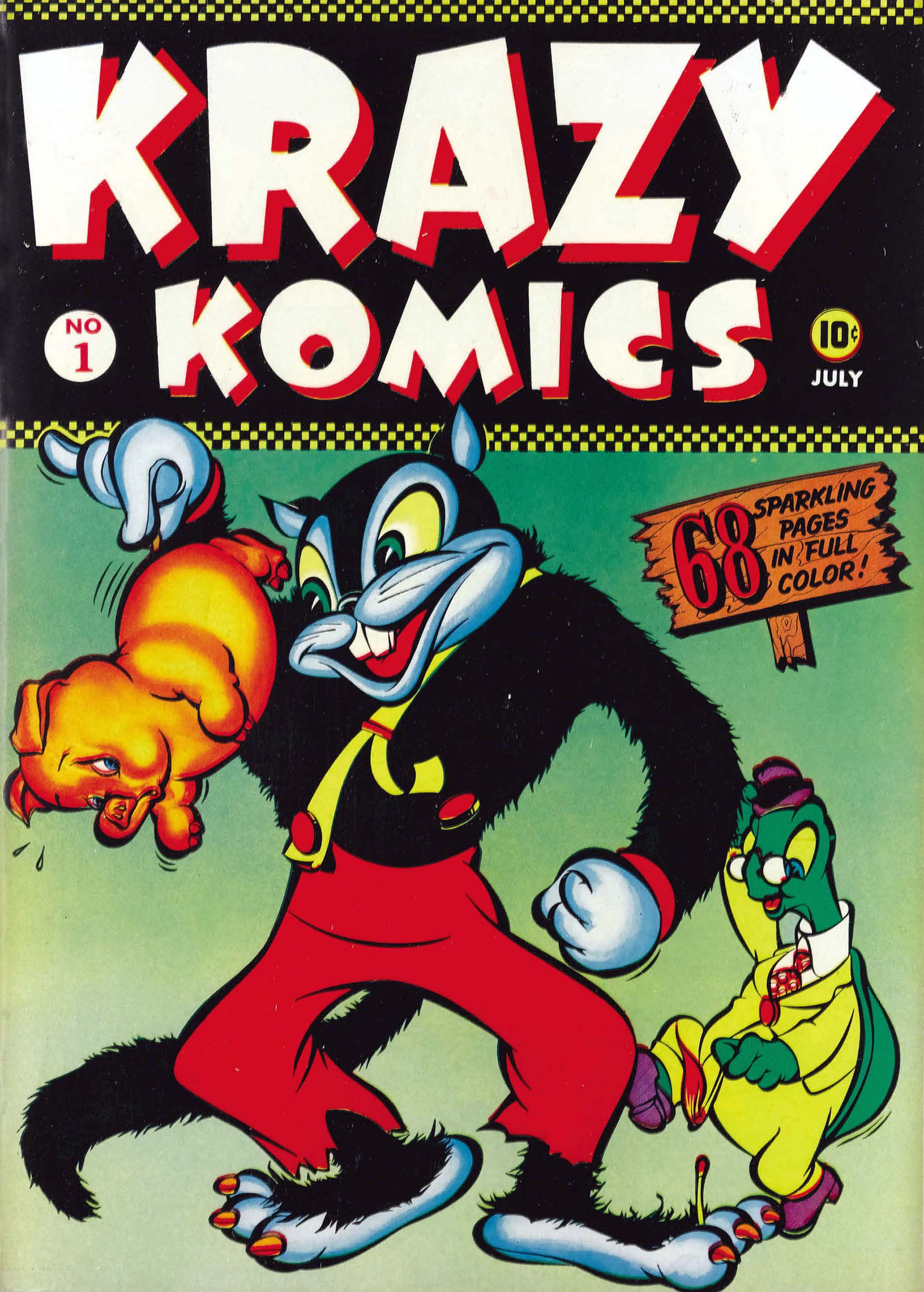 Read online Krazy Komics comic -  Issue #1 - 1