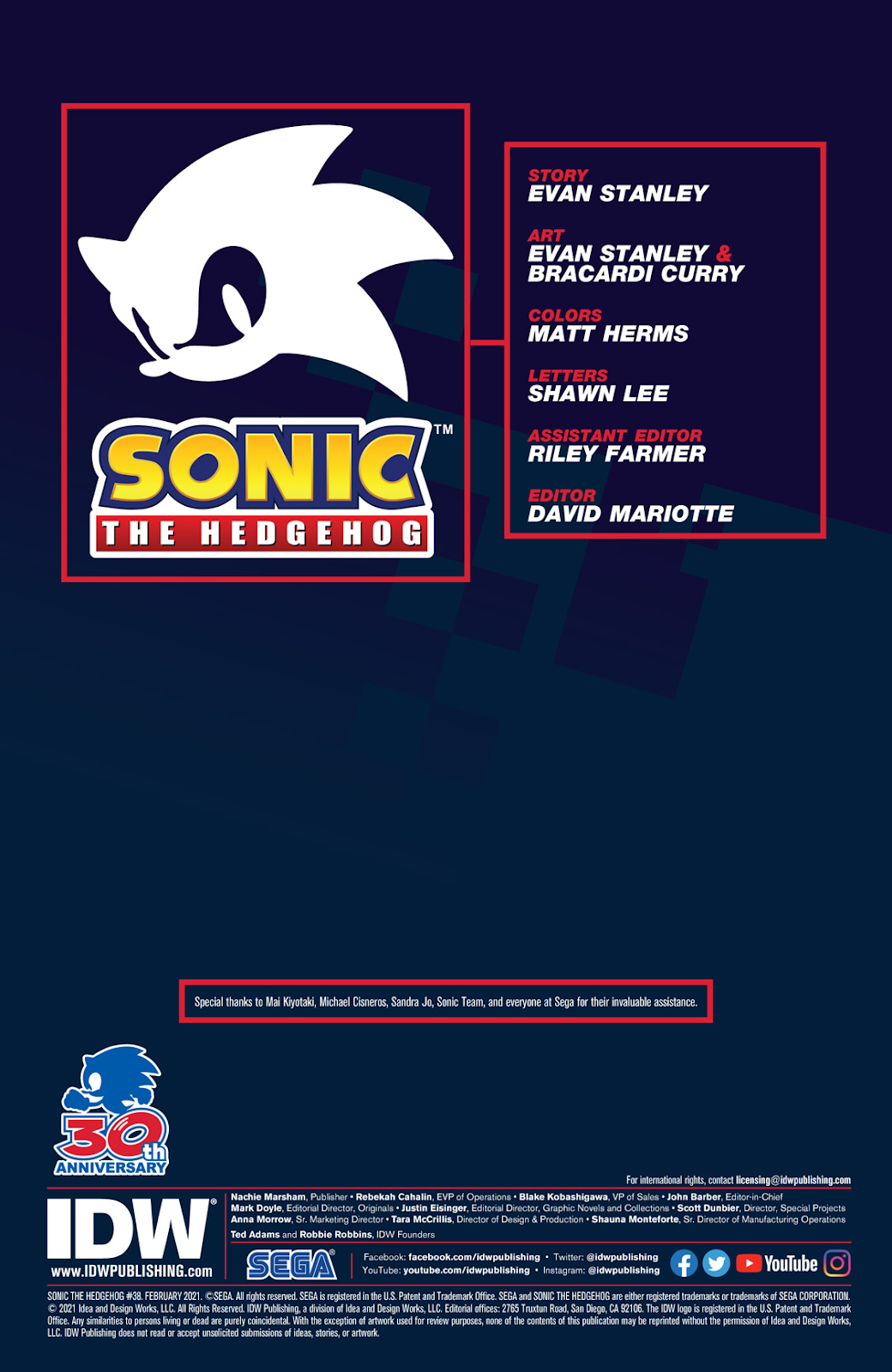 Sonic the Hedgehog (2018) issue 38 - Page 2