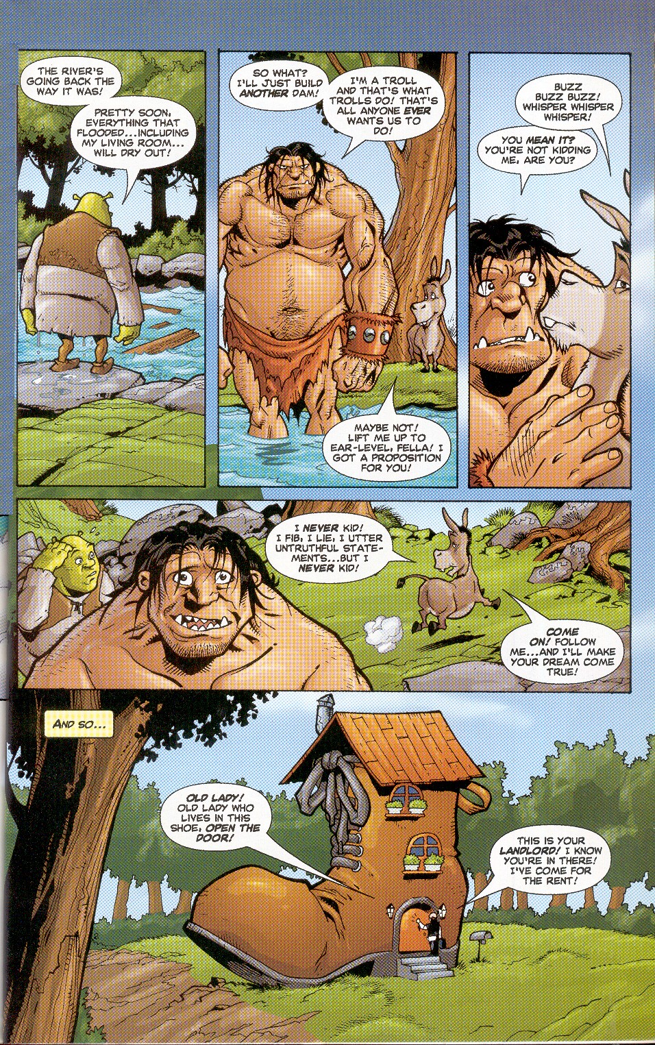 Read online Shrek (2003) comic -  Issue #3 - 22