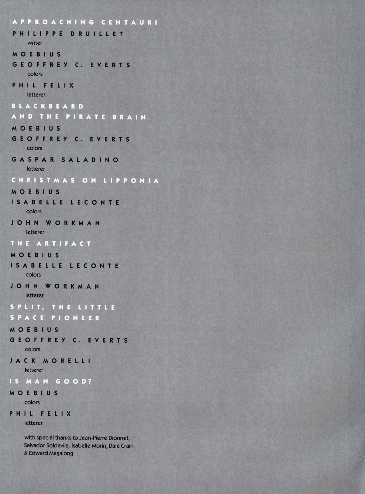 Read online Epic Graphic Novel: Moebius comic -  Issue # TPB 4 - 4