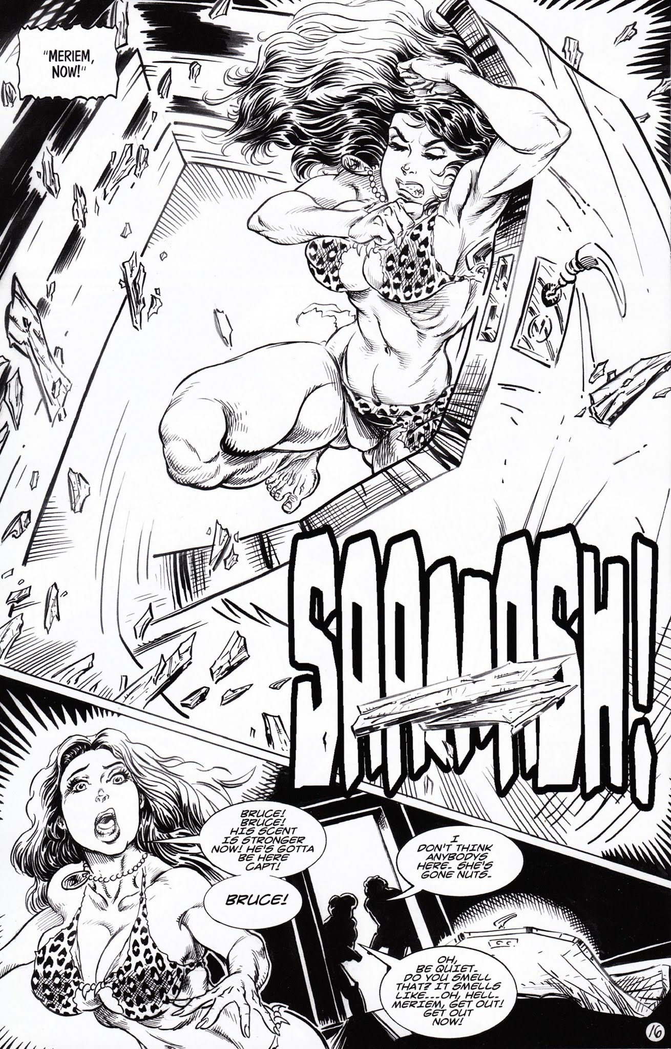 Read online Cavewoman: Gangster comic -  Issue #3 - 18