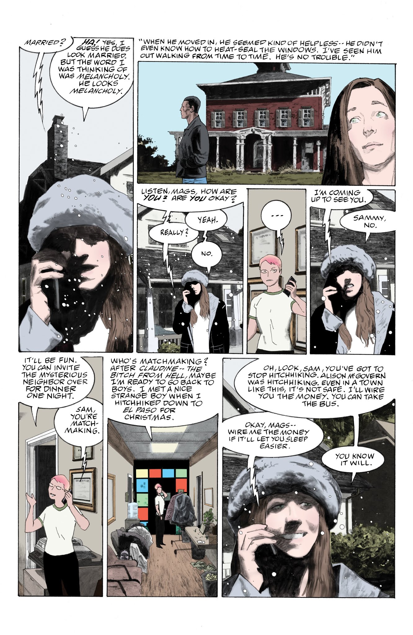 Read online American Gods: My Ainsel comic -  Issue #8 - 4