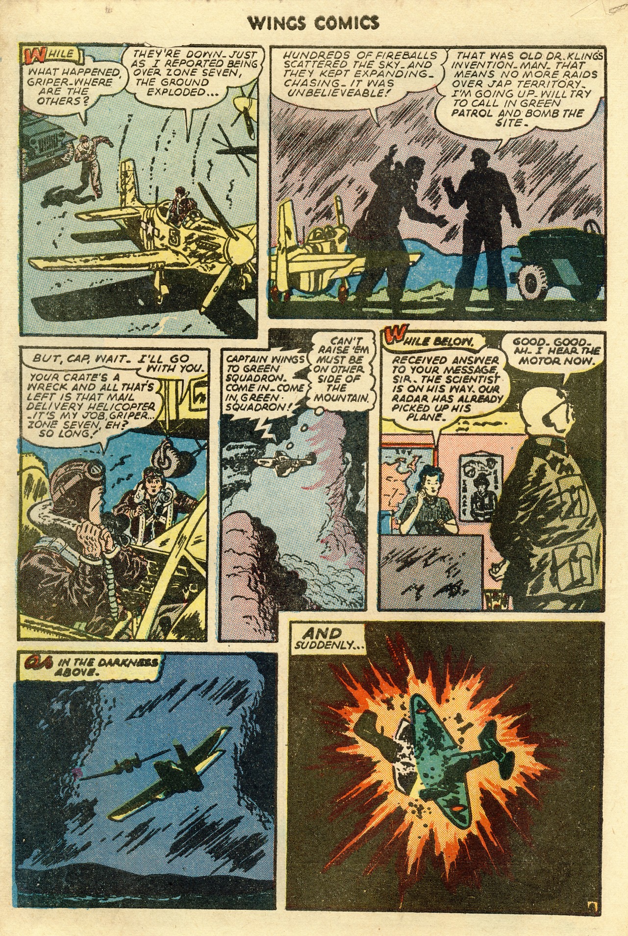 Read online Wings Comics comic -  Issue #59 - 10