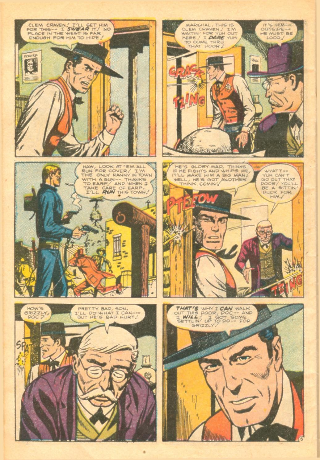 Read online Wyatt Earp comic -  Issue #25 - 30