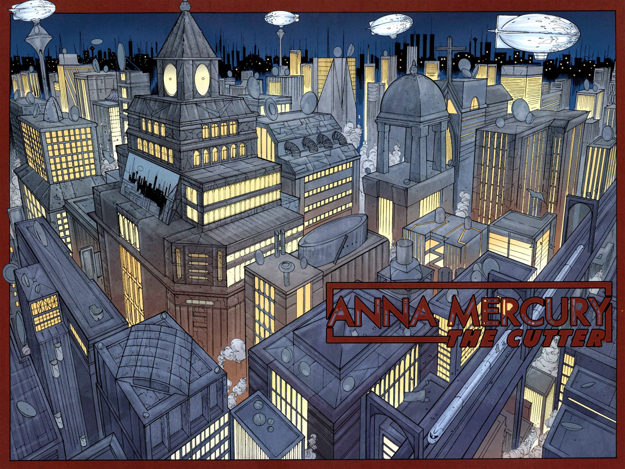 Read online Anna Mercury comic -  Issue #1 - 7