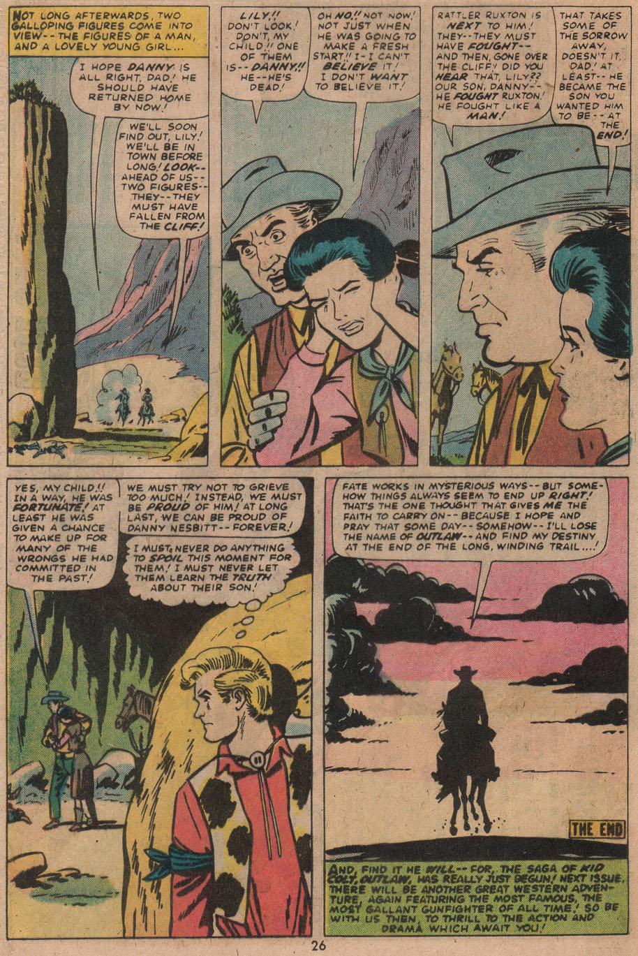 Read online Kid Colt Outlaw comic -  Issue #187 - 27