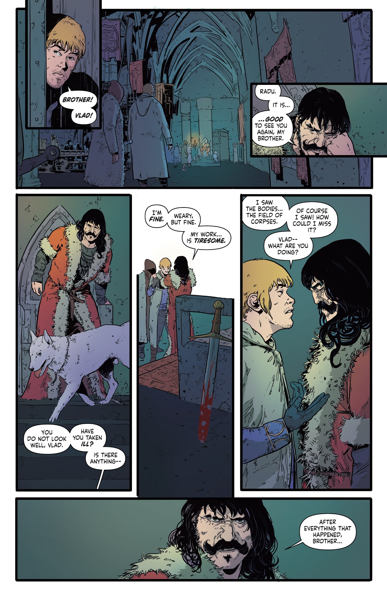 Read online Brothers Dracul comic -  Issue #1 - 6