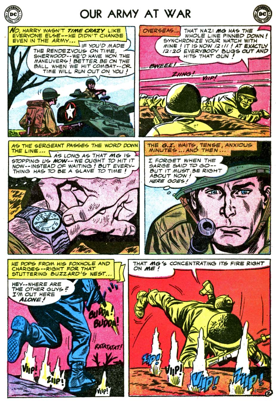 Read online Our Army at War (1952) comic -  Issue #46 - 29