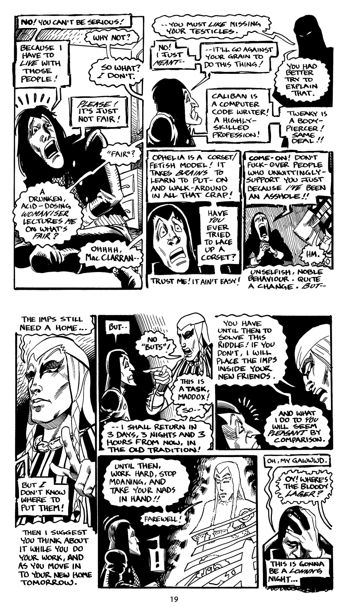 Read online (After)Life in Gothland comic -  Issue #1 - 21