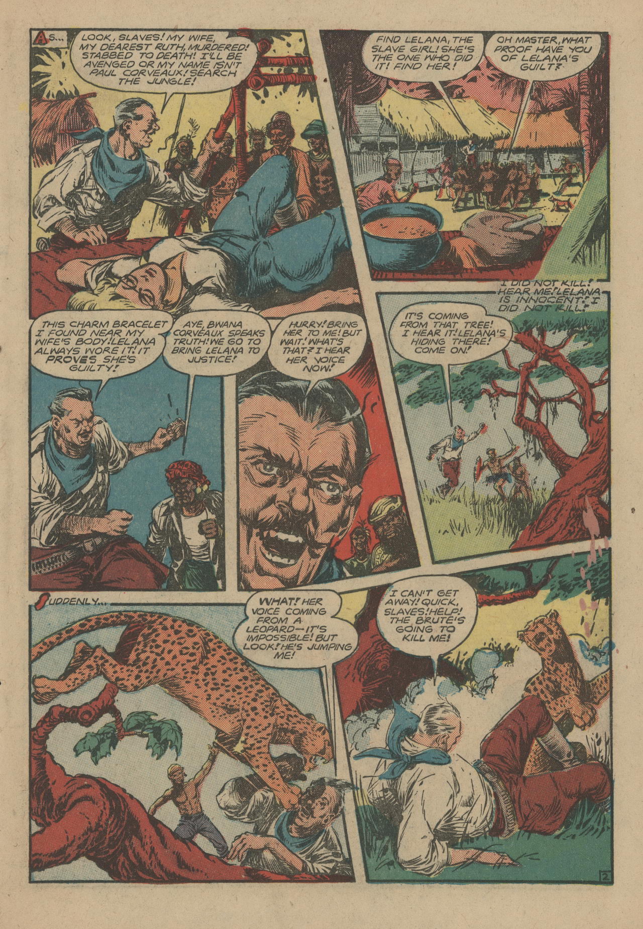 Read online Jungle Comics comic -  Issue #109 - 35