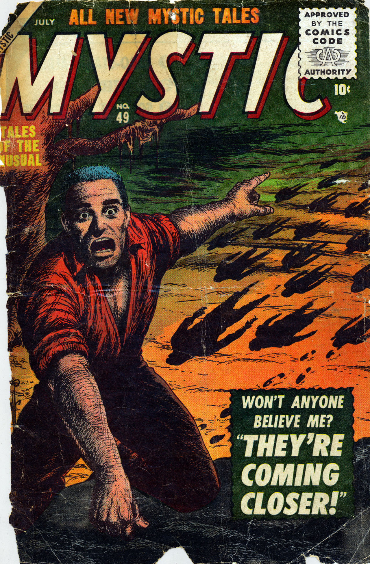 Read online Mystic (1951) comic -  Issue #49 - 1