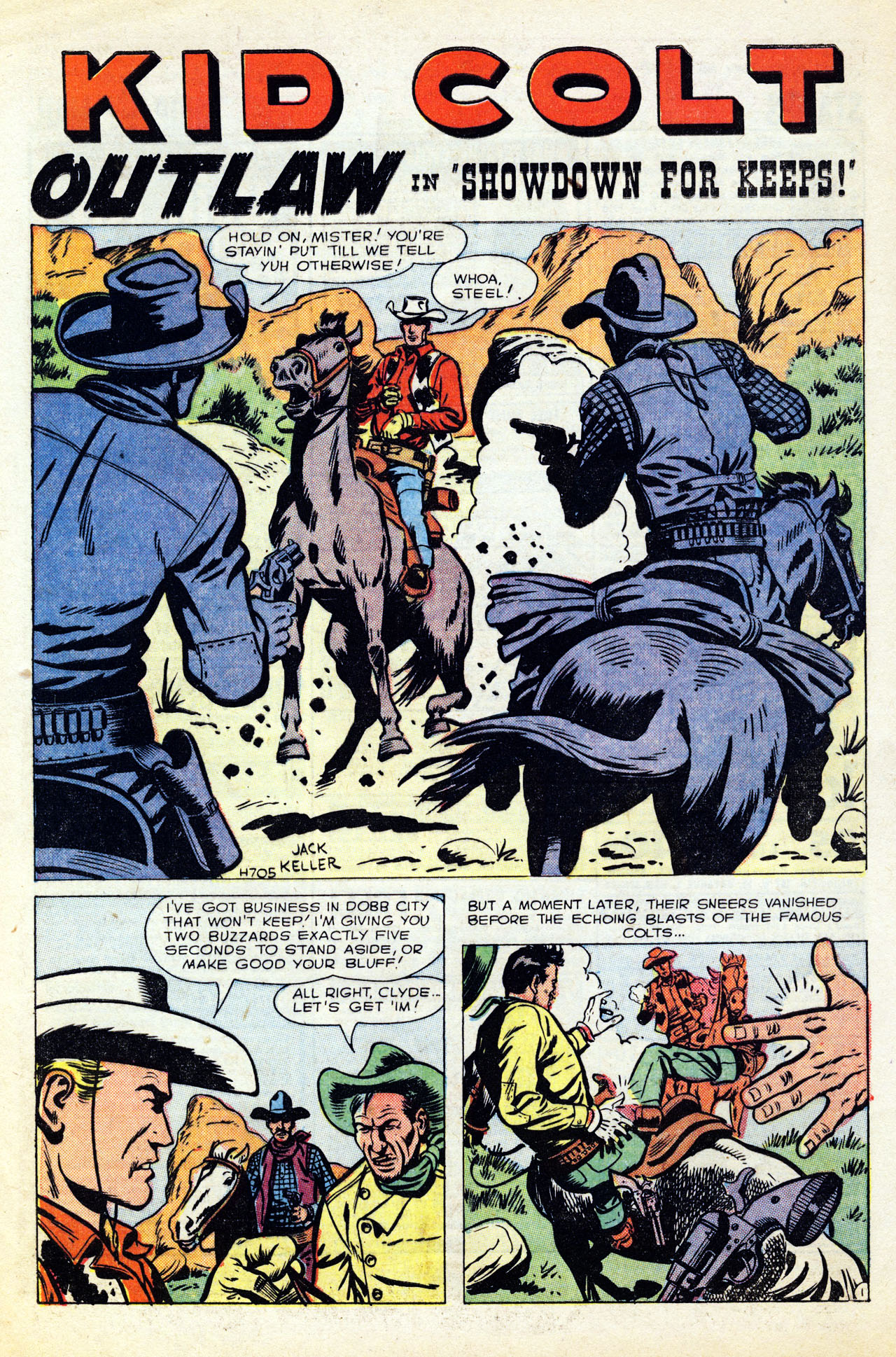 Read online Kid Colt Outlaw comic -  Issue #58 - 28