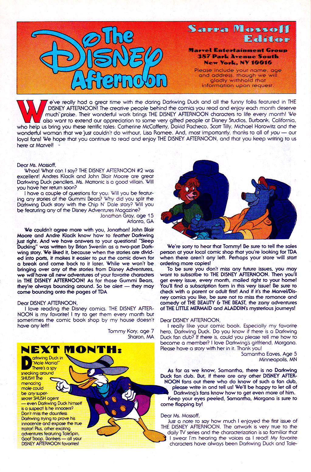 Read online The Disney Afternoon comic -  Issue #4 - 32