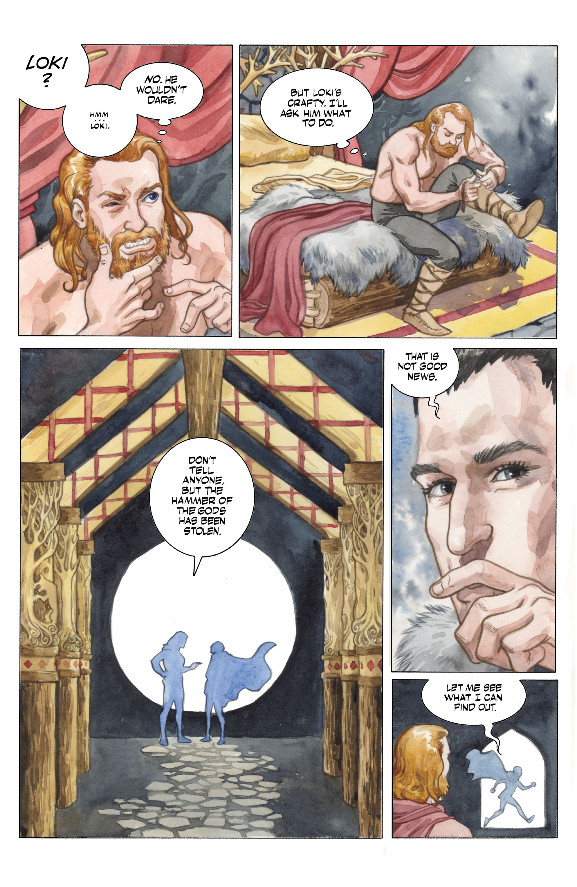 Read online Norse Mythology comic -  Issue #5 - 20