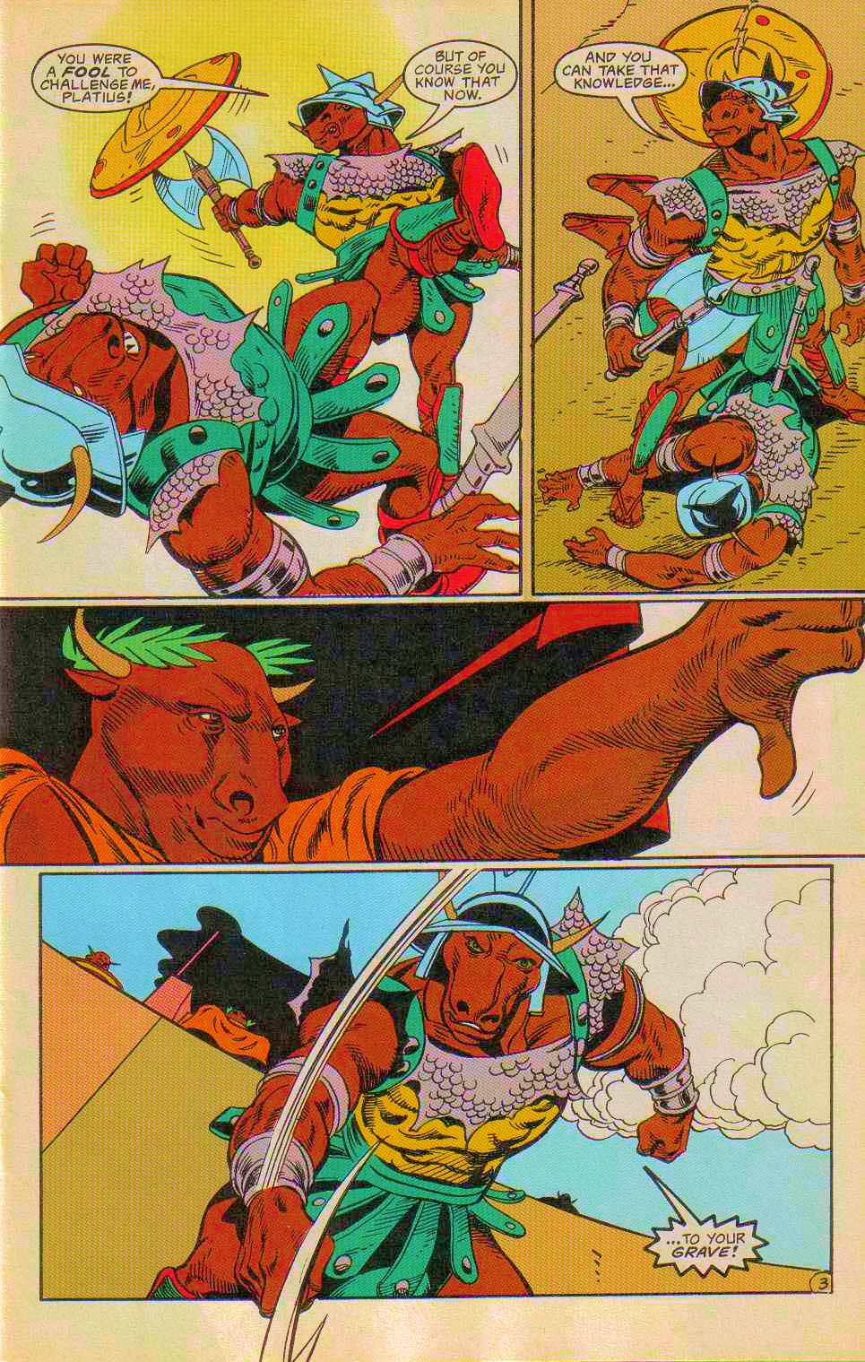 Read online Dragonlance comic -  Issue #28 - 4