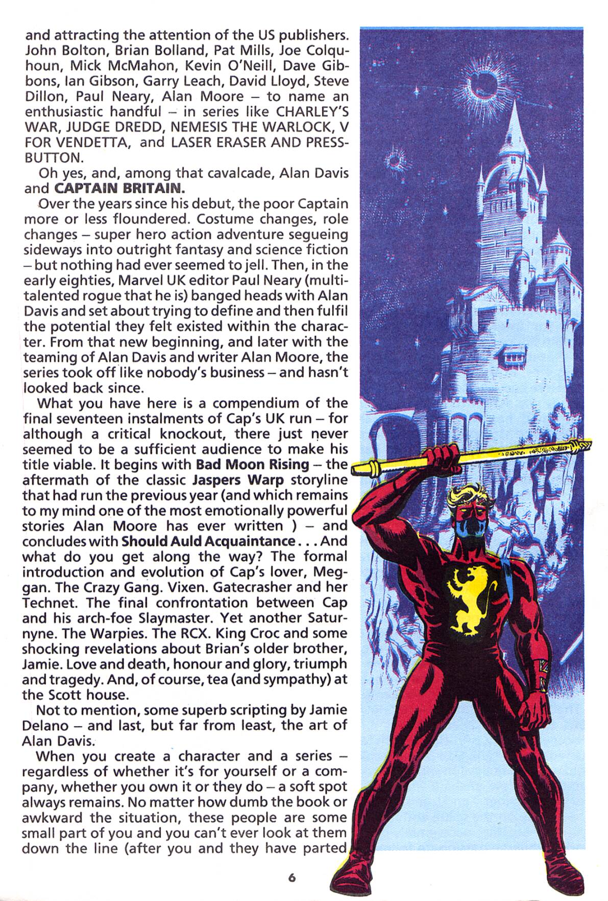 Read online Captain Britain (1988) comic -  Issue # TPB - 6