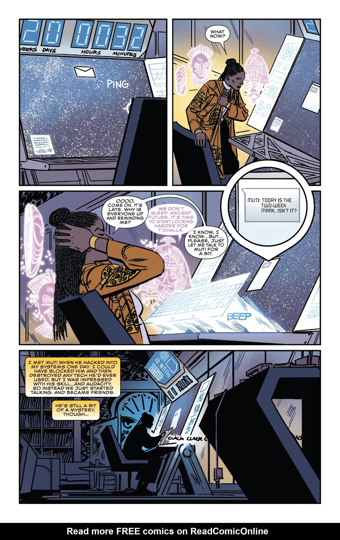 Read online Shuri comic -  Issue #1 - 12