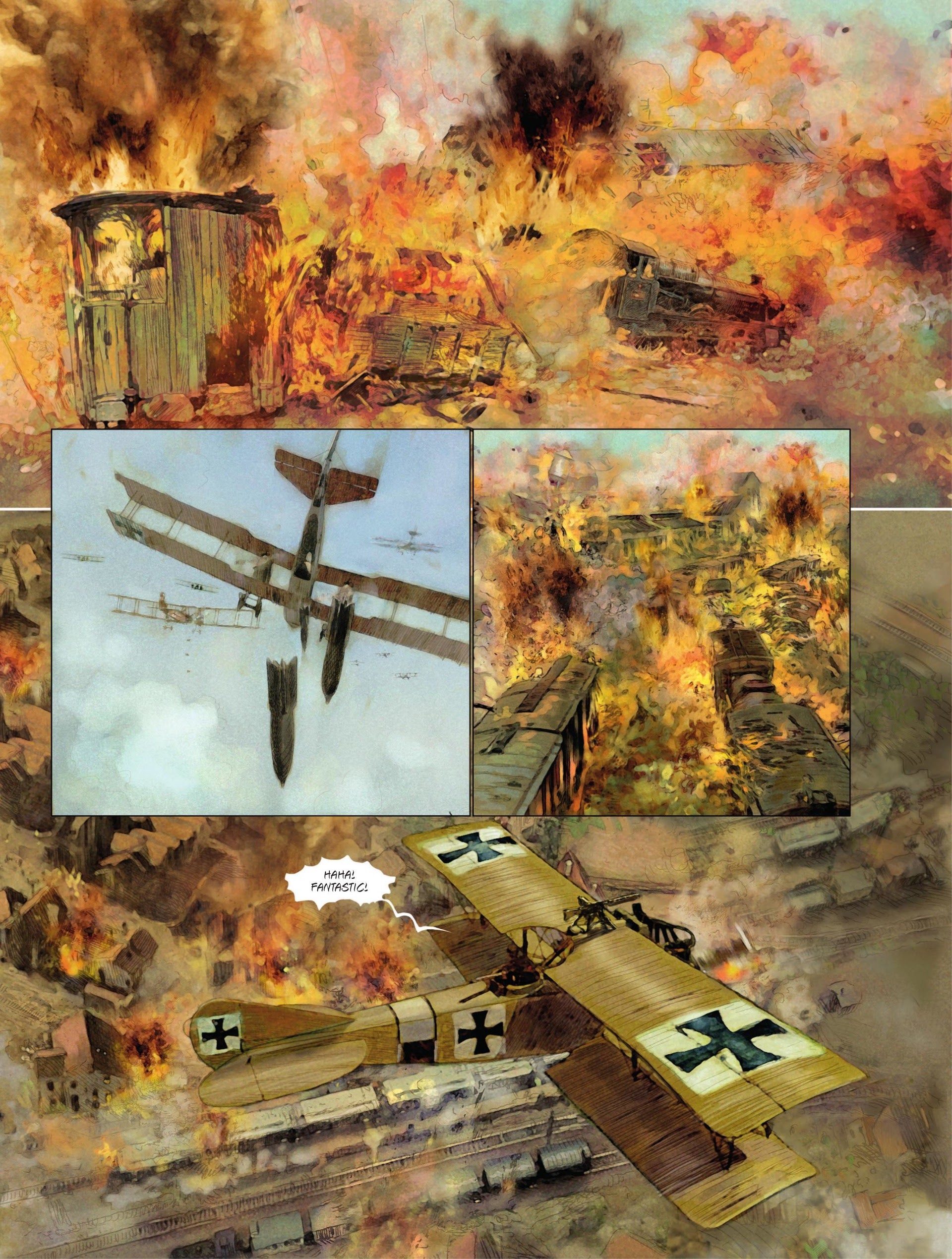 Read online Red Baron comic -  Issue #3 - 14