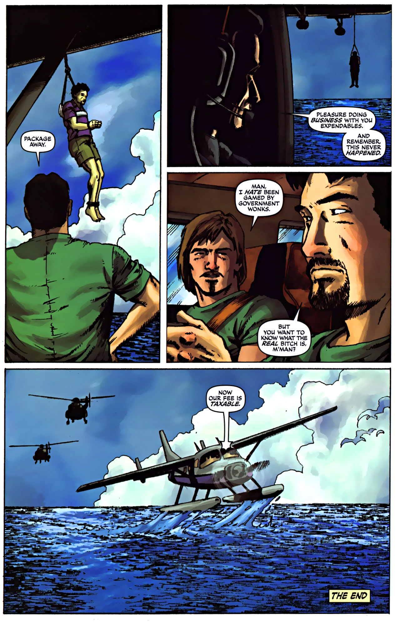 Read online The Expendables comic -  Issue #4 - 24