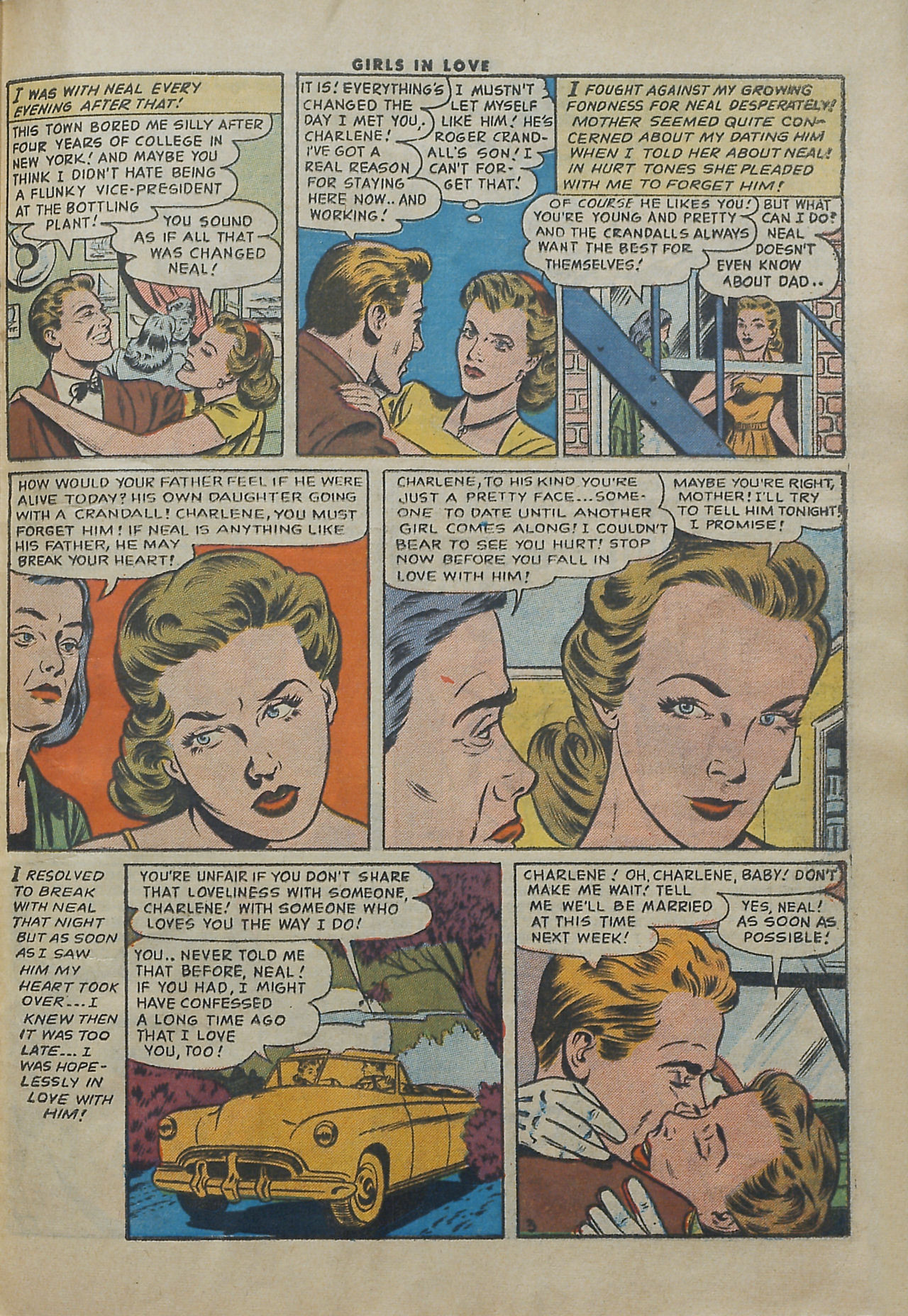 Read online Girls in Love (1955) comic -  Issue #53 - 29