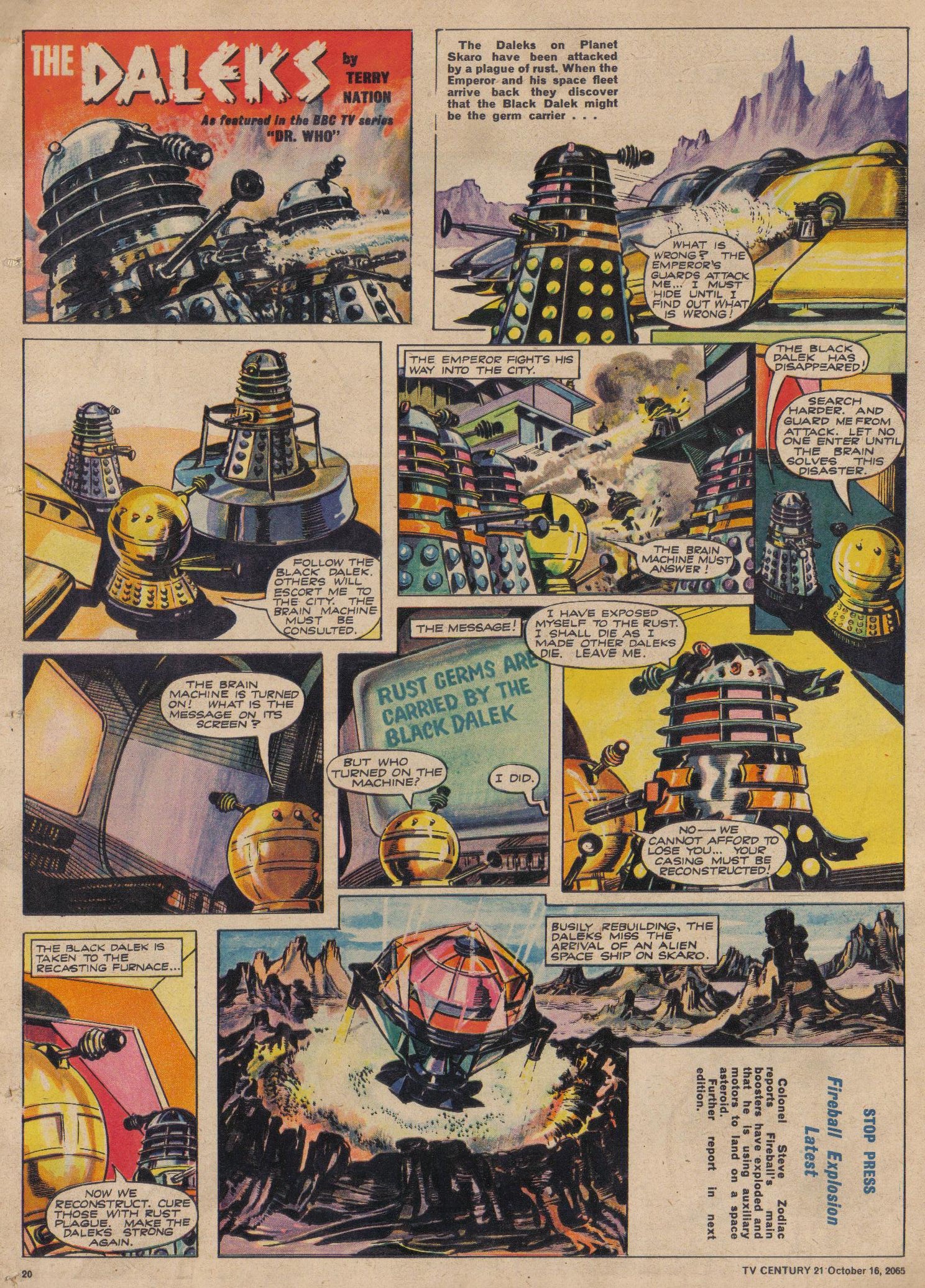 Read online TV Century 21 (TV 21) comic -  Issue #39 - 19