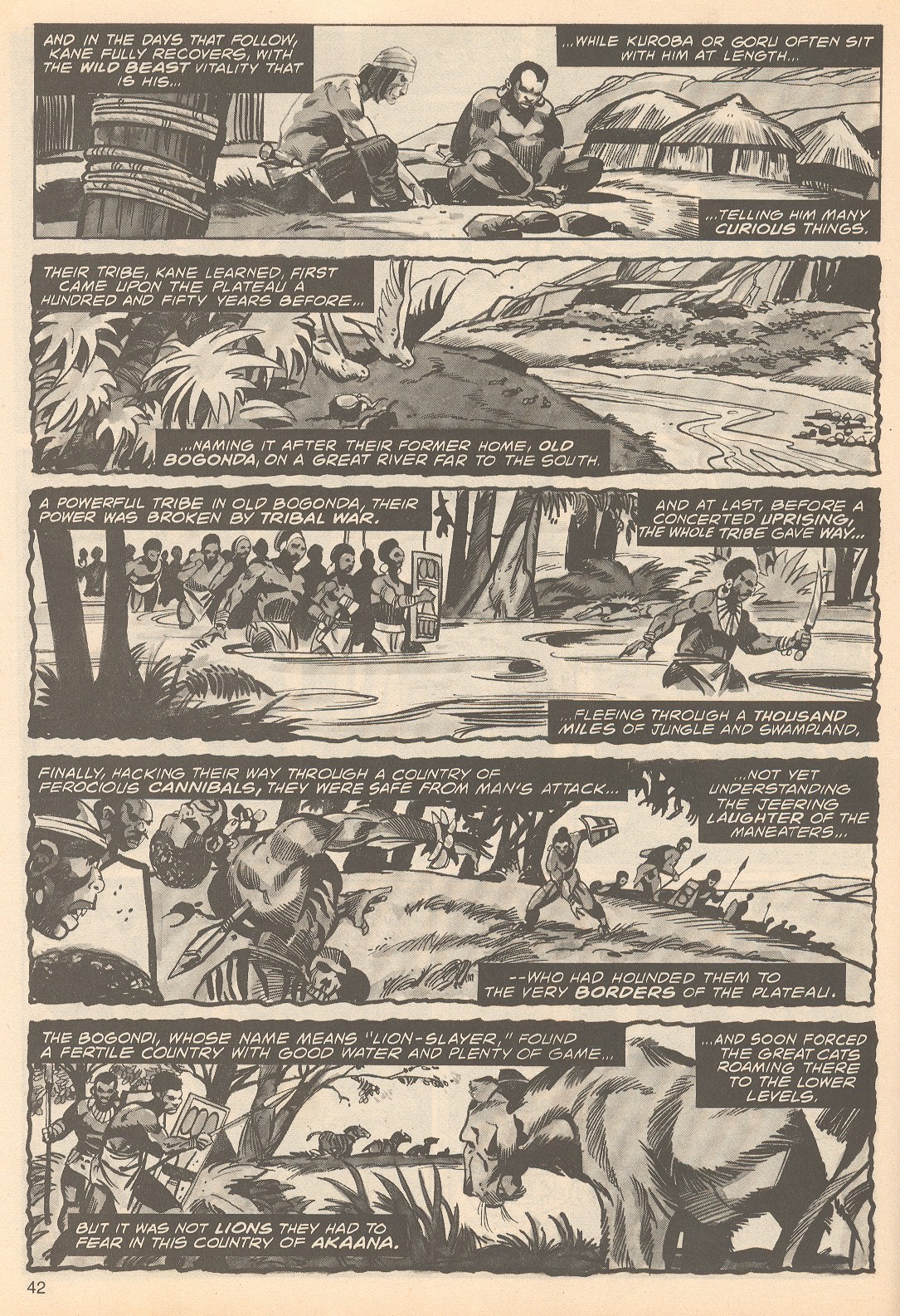 Read online The Savage Sword Of Conan comic -  Issue #54 - 42