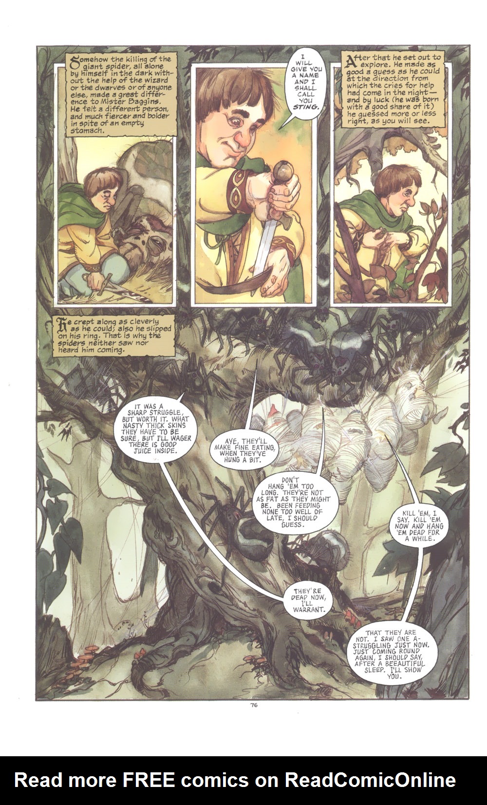 Read online The Hobbit comic -  Issue # TPB - 82