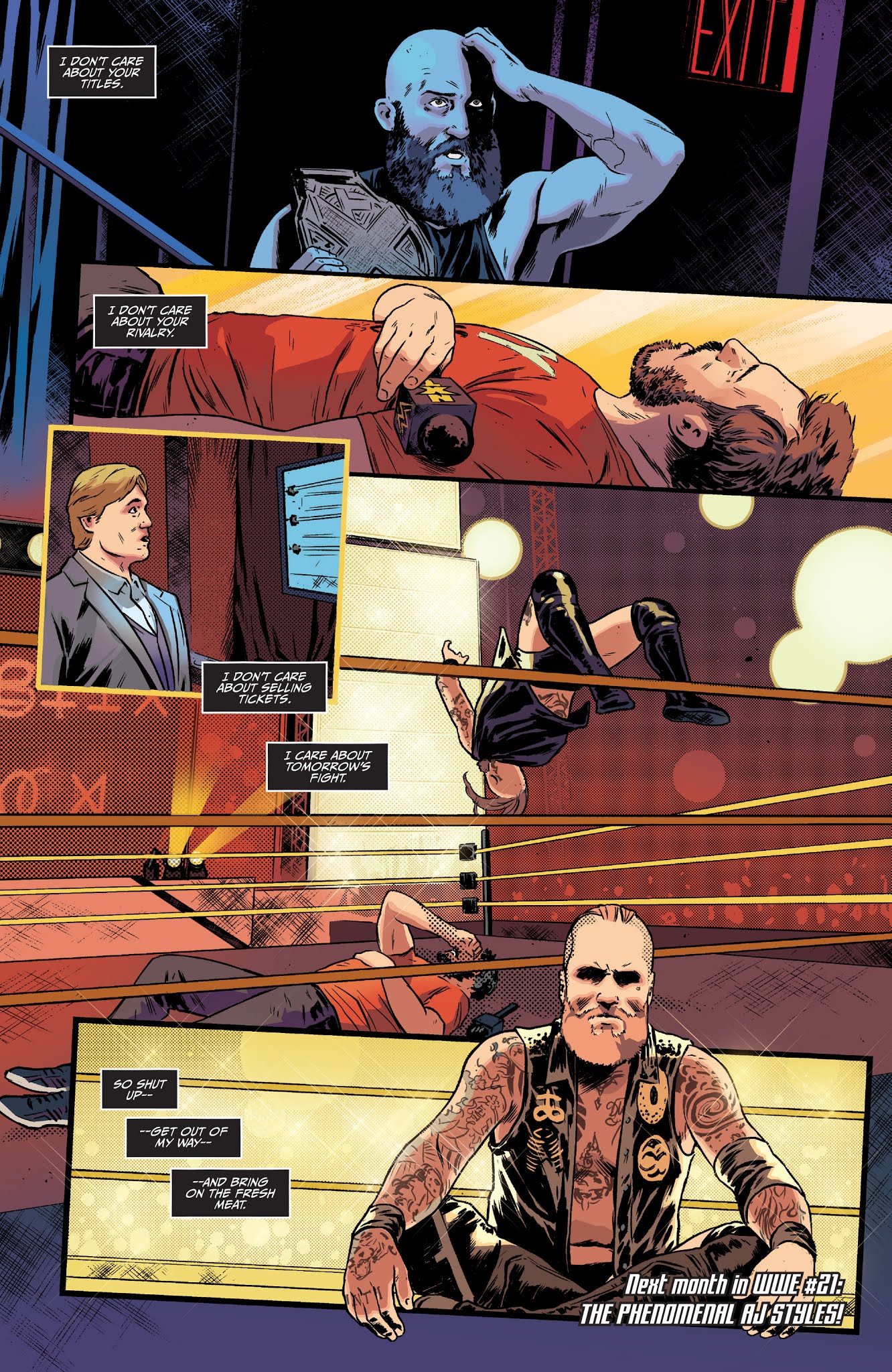 Read online WWE: NXT Takeover - Redemption comic -  Issue # Full - 24