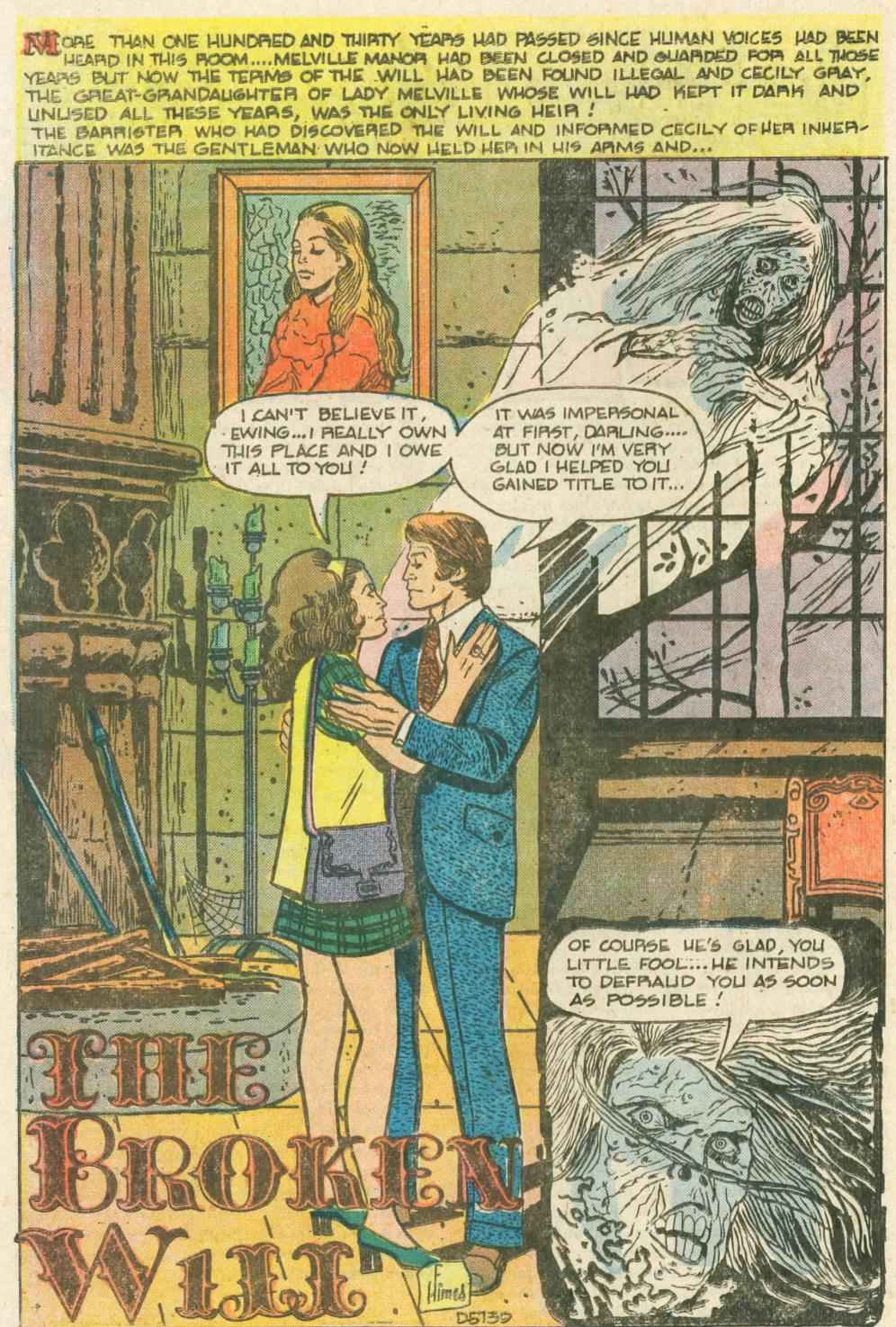 Read online Beyond the Grave (1975) comic -  Issue #1 - 22