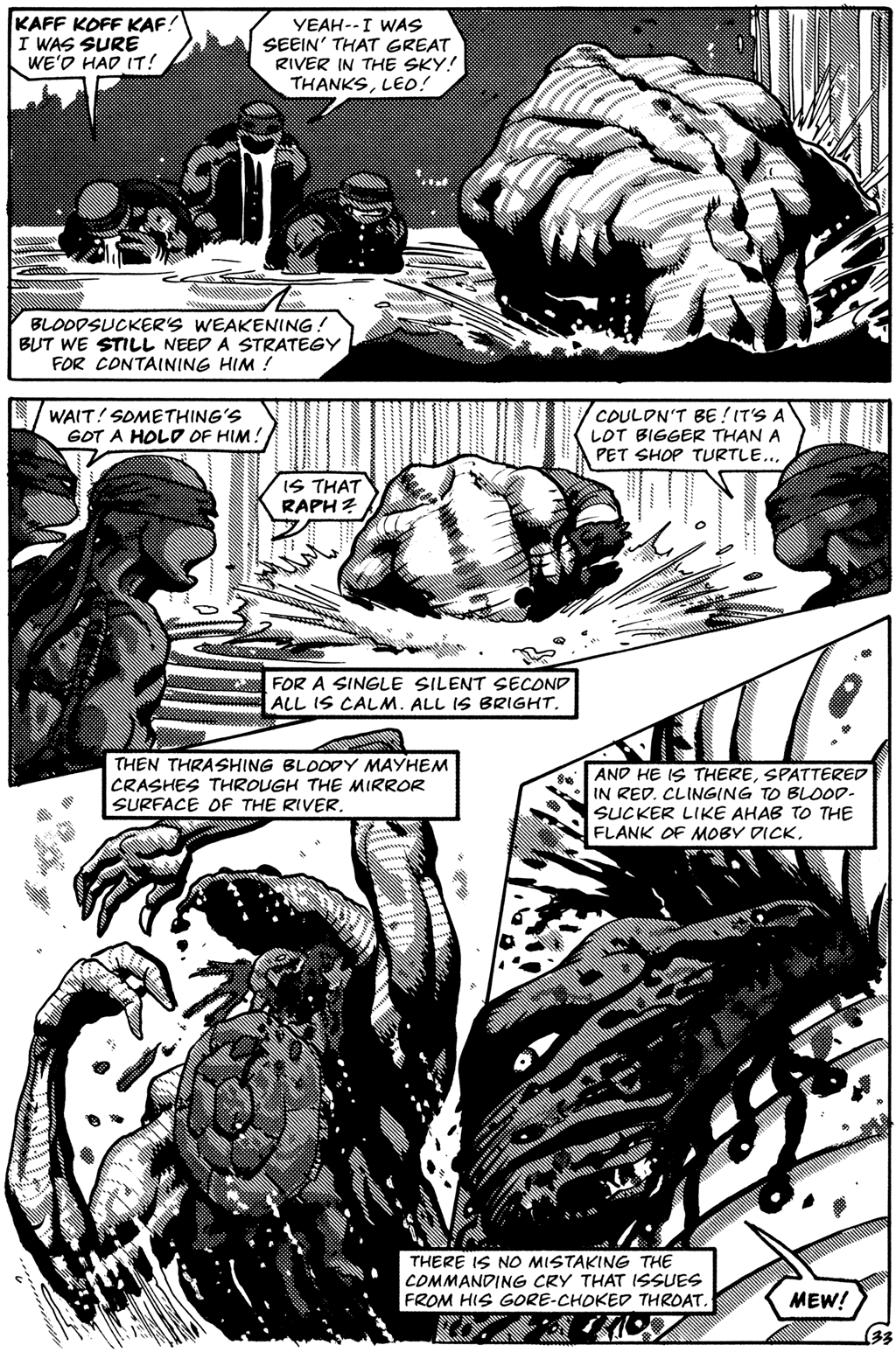 Read online Teenage Mutant Ninja Turtles (1984) comic -  Issue #26 - 35