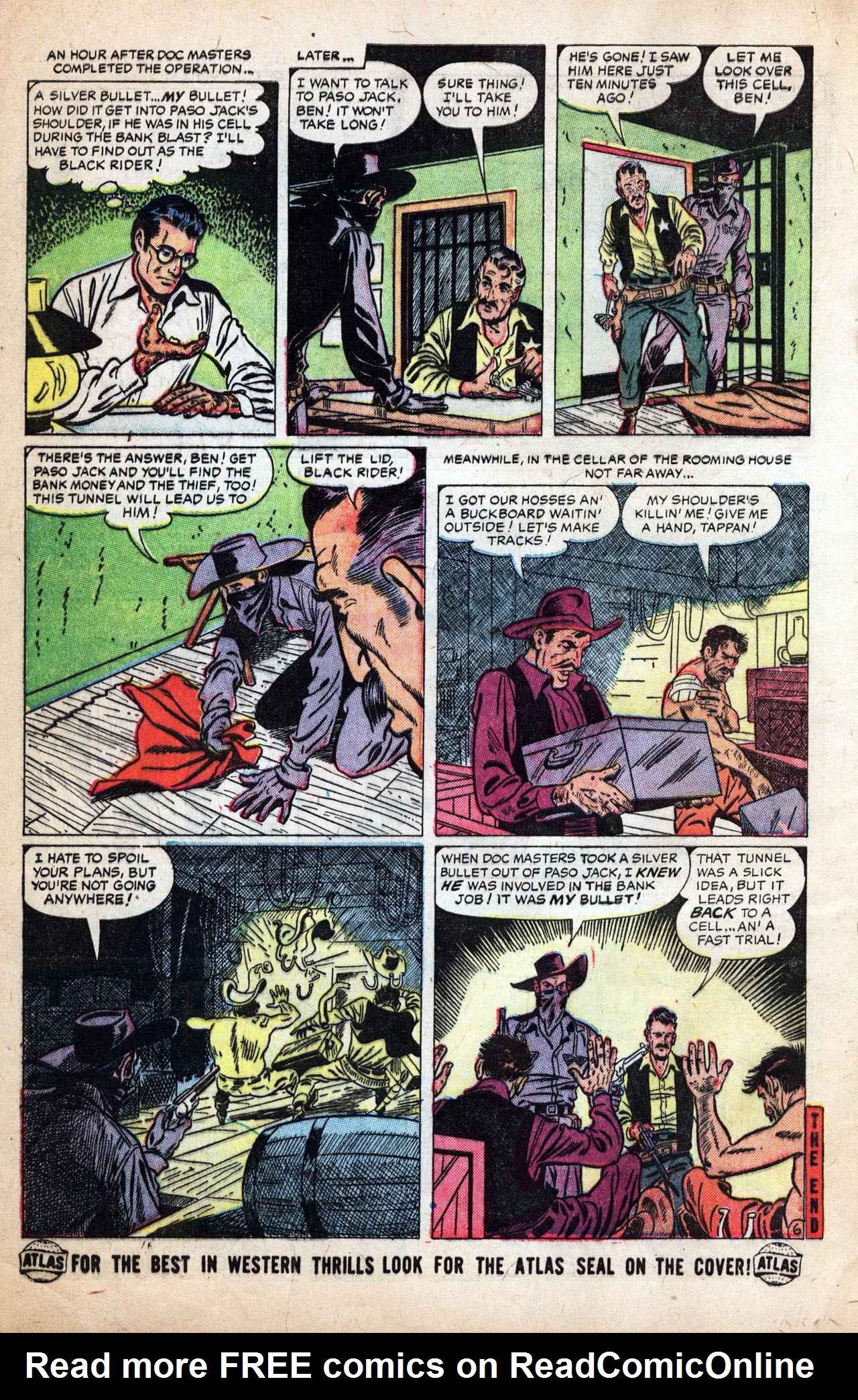 Read online Western Tales of Black Rider comic -  Issue #31 - 32