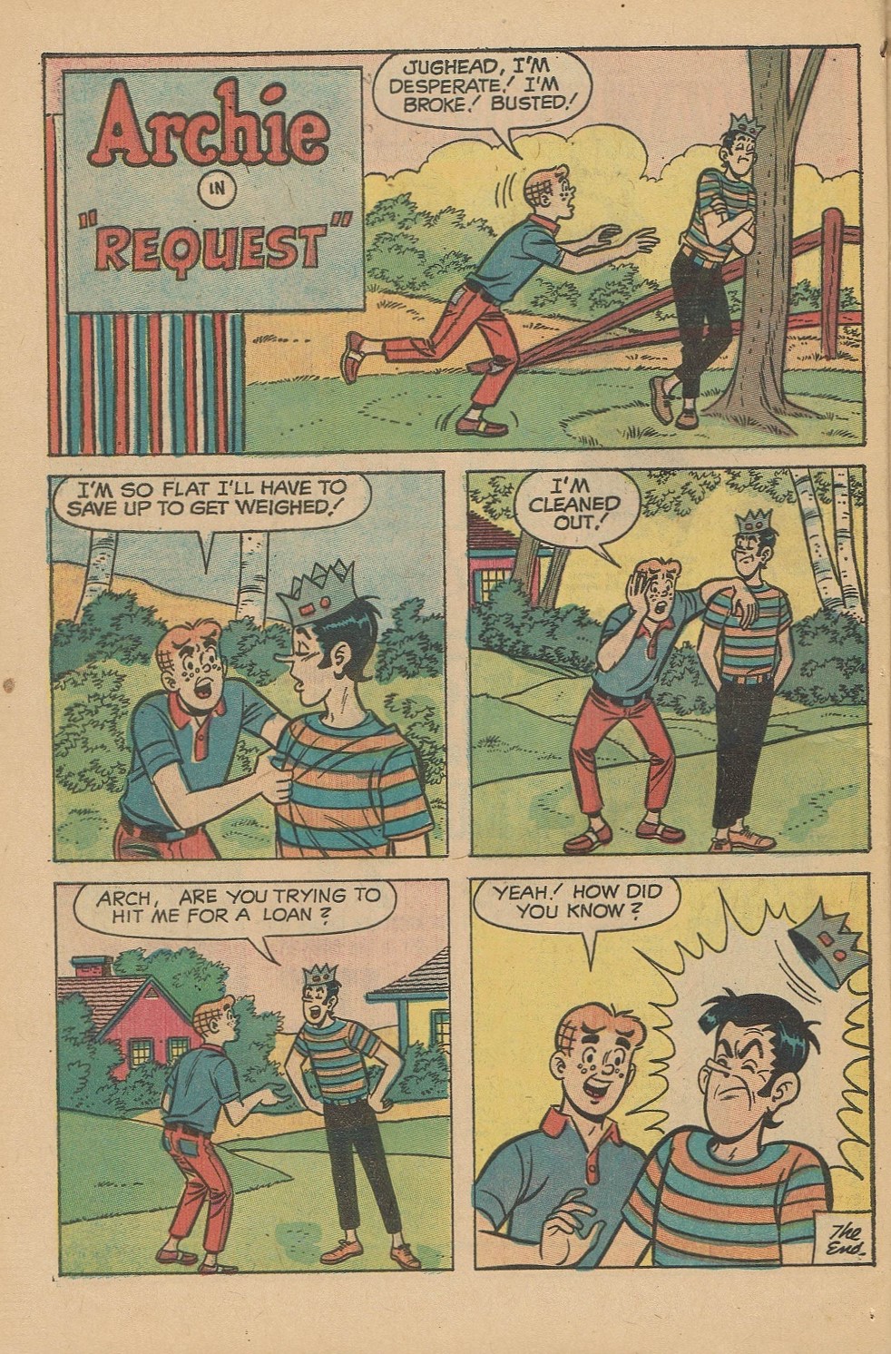Read online Archie's TV Laugh-Out comic -  Issue #10 - 34