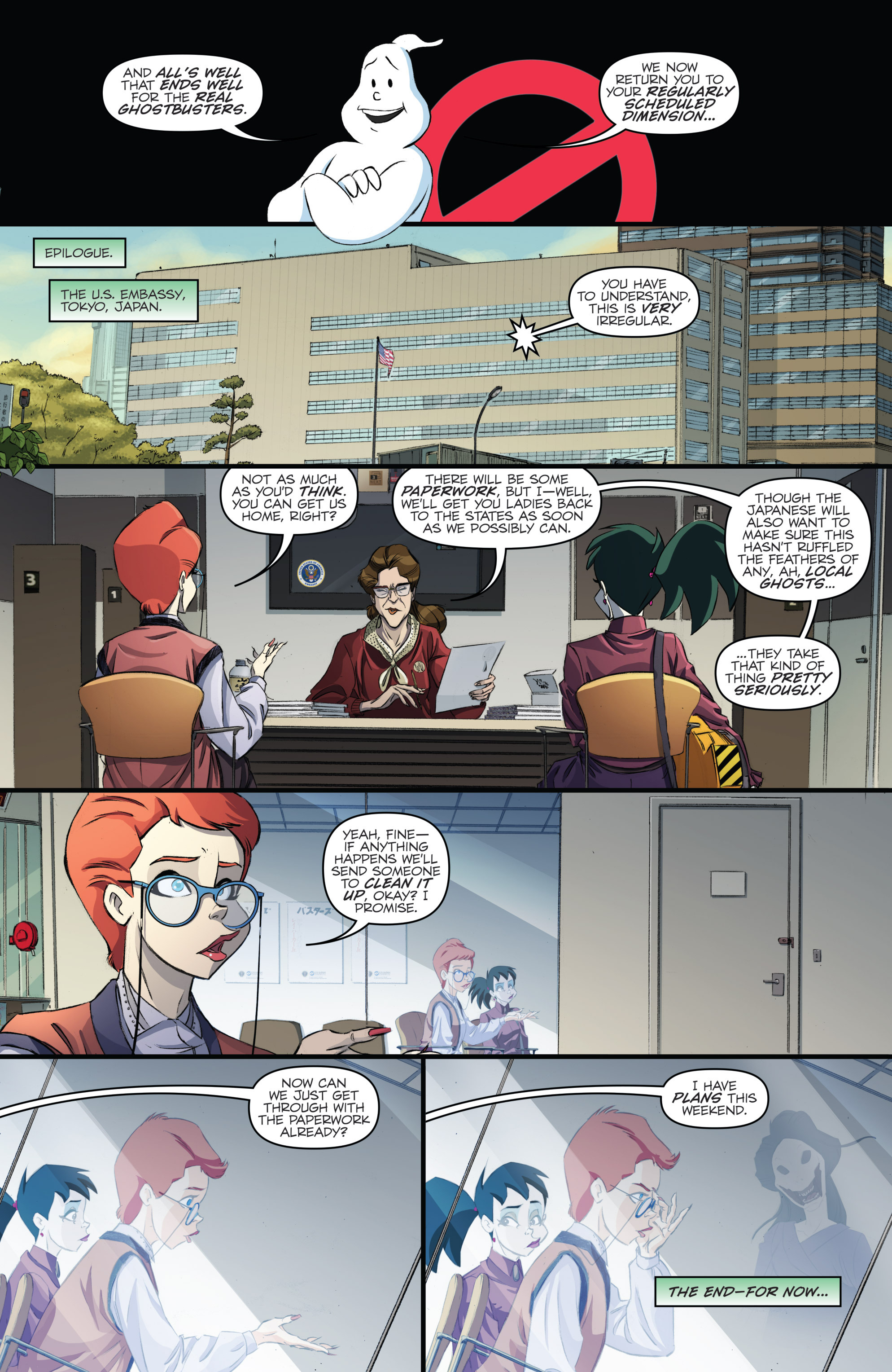 Read online Ghostbusters: Get Real comic -  Issue #4 - 23