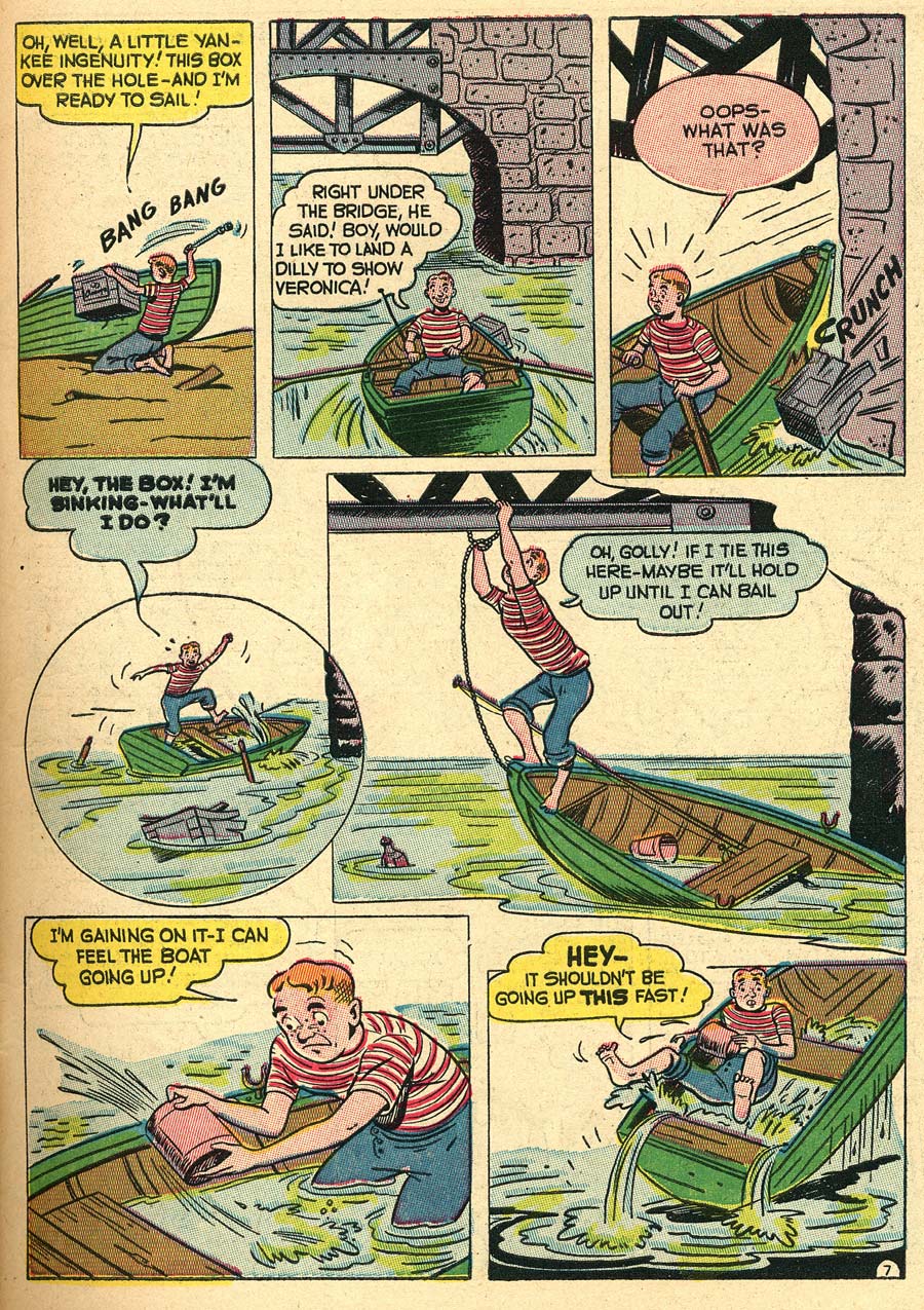 Read online Pep Comics comic -  Issue #57 - 9