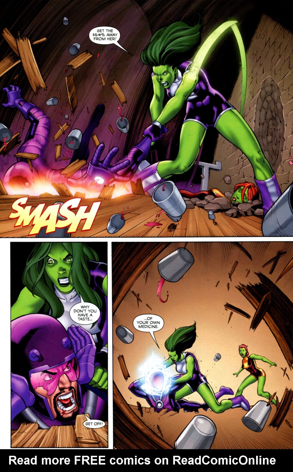 She-Hulks #4 - Read She-Hulks Issue #4 Online Full Page