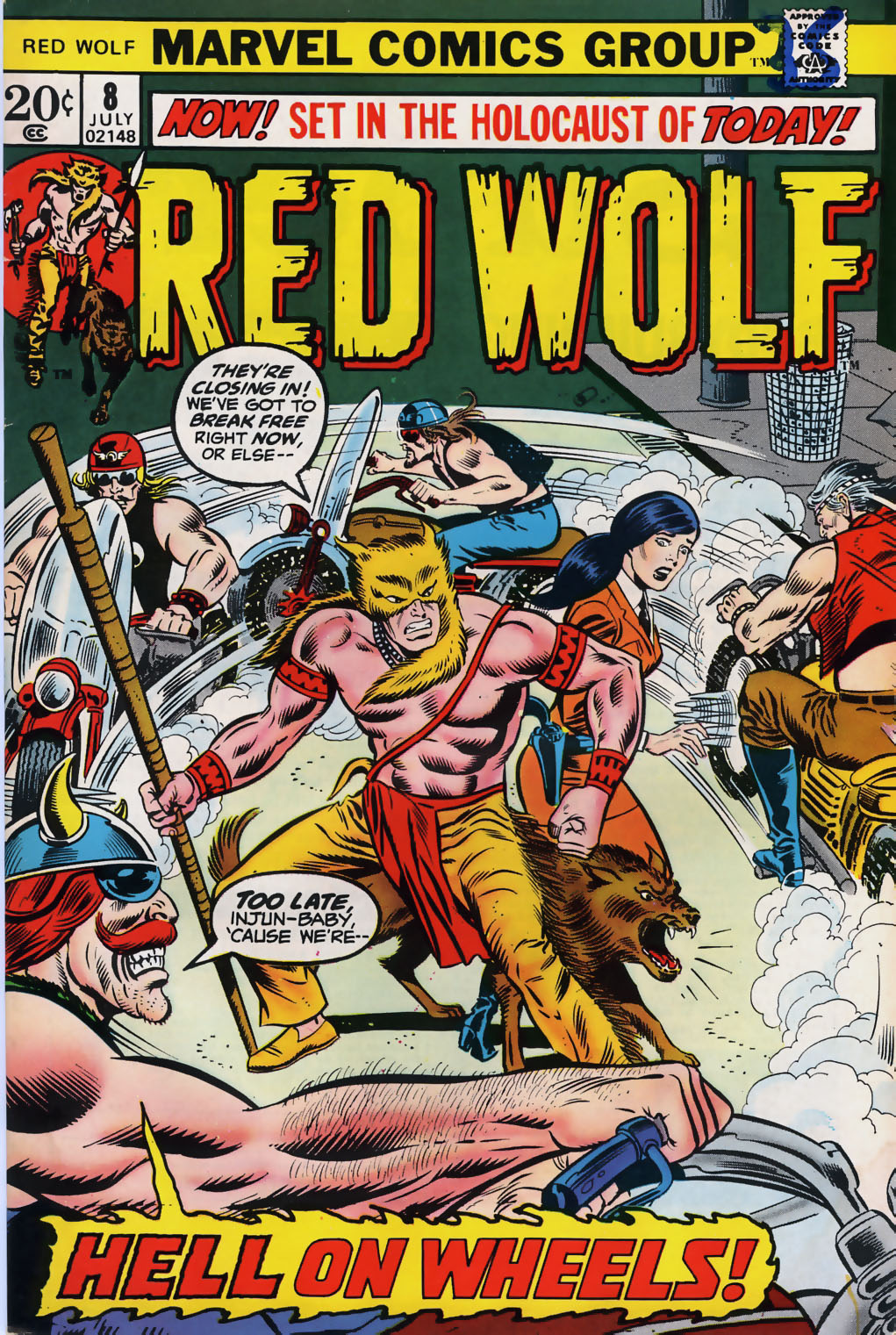 Read online Red Wolf (1972) comic -  Issue #8 - 1